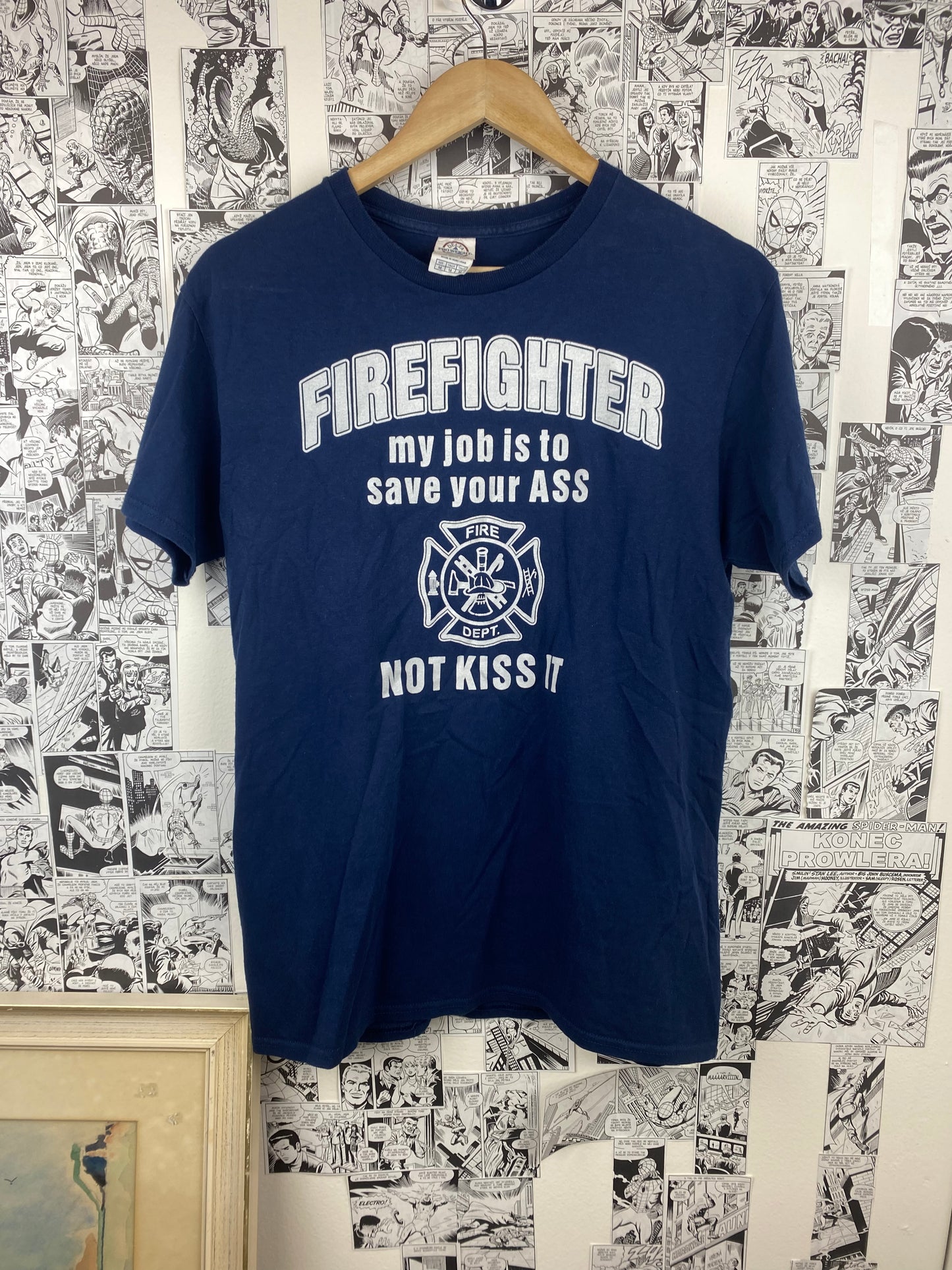 Vintage Firefighter Funny Quote t-shirt