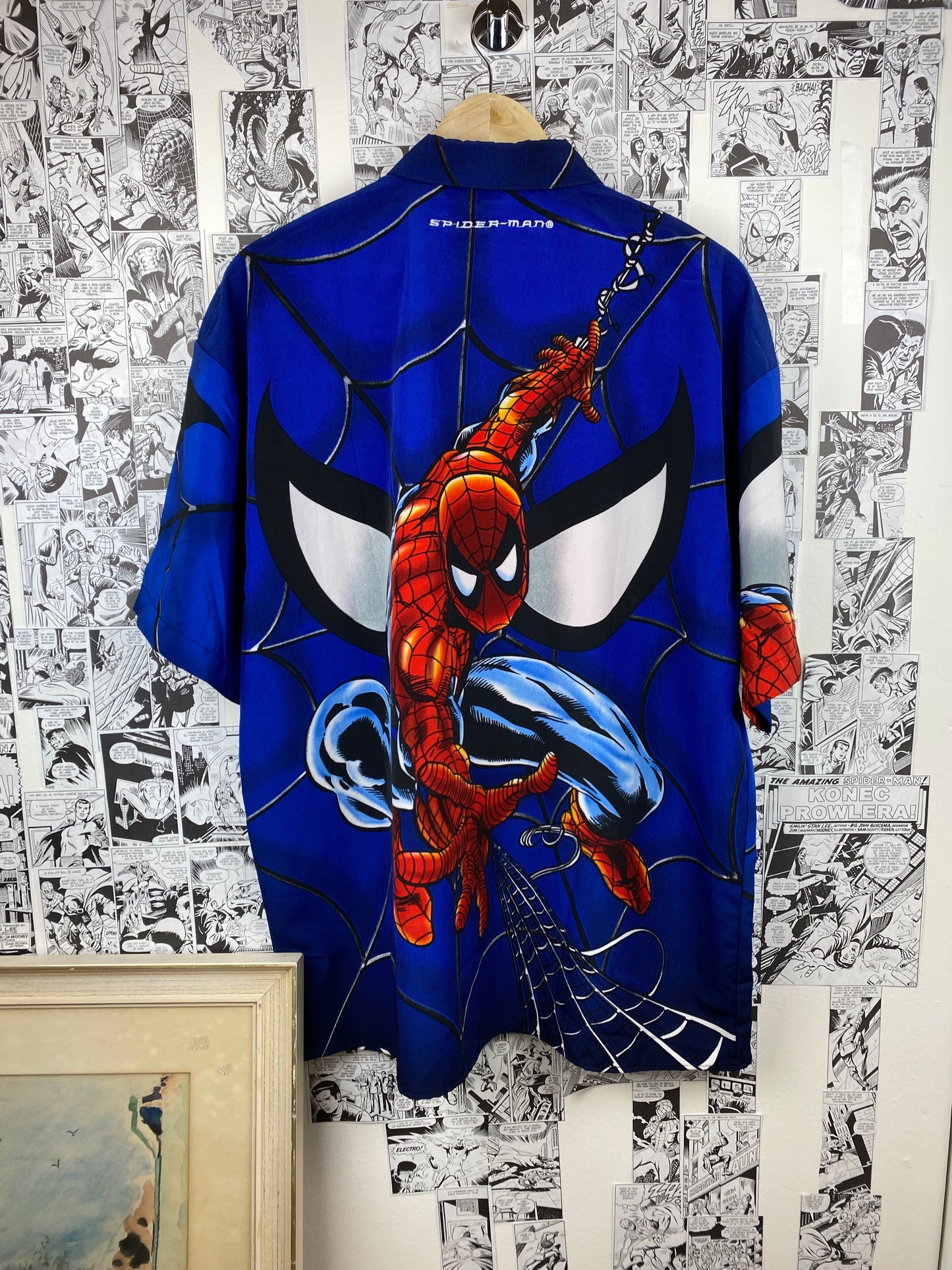 Vintage Spider-Man 2002 - Summer shirt - size L