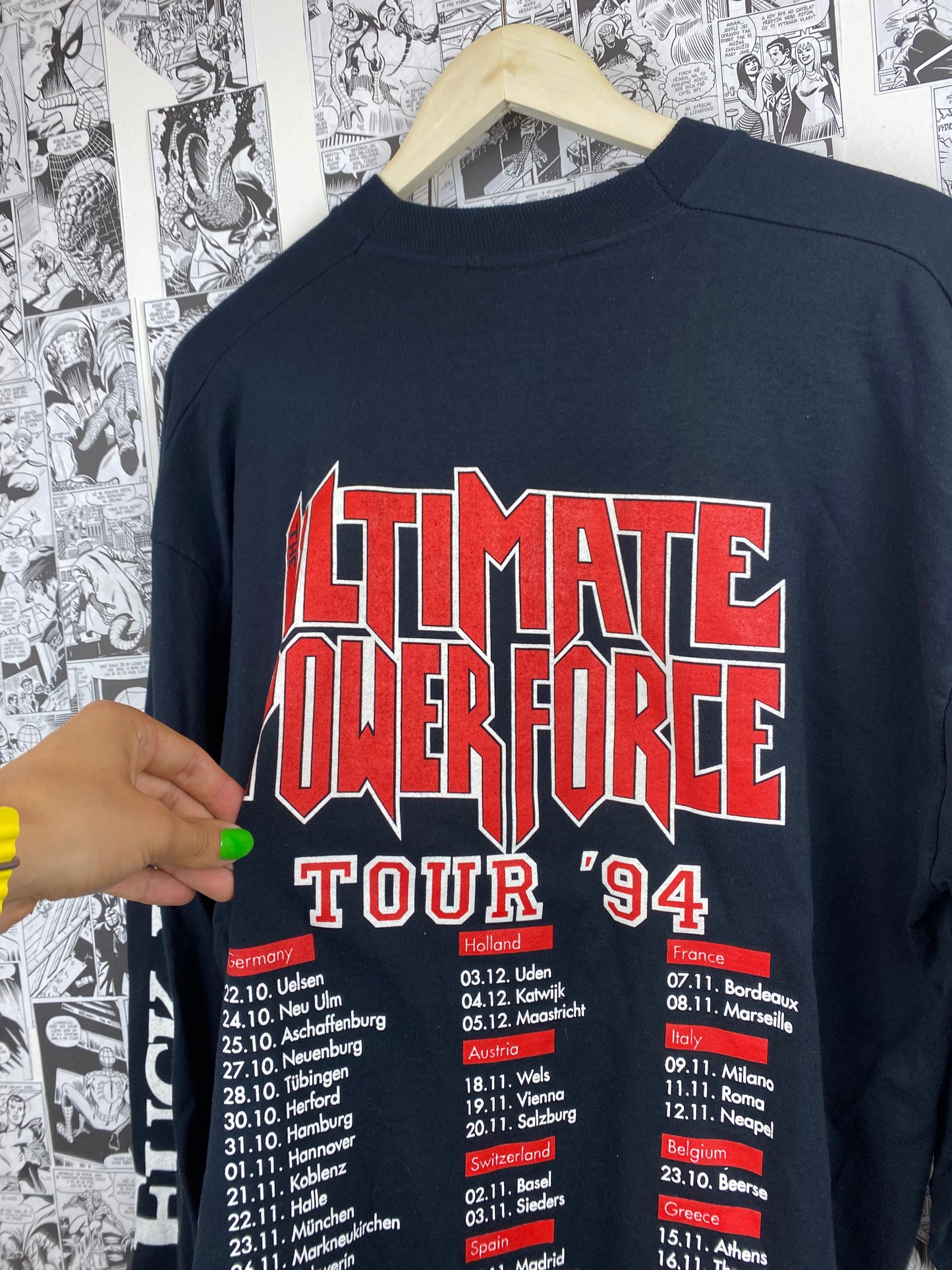 Vintage Killers “Menace to Society” 1994 tour t-shirt - size XL
