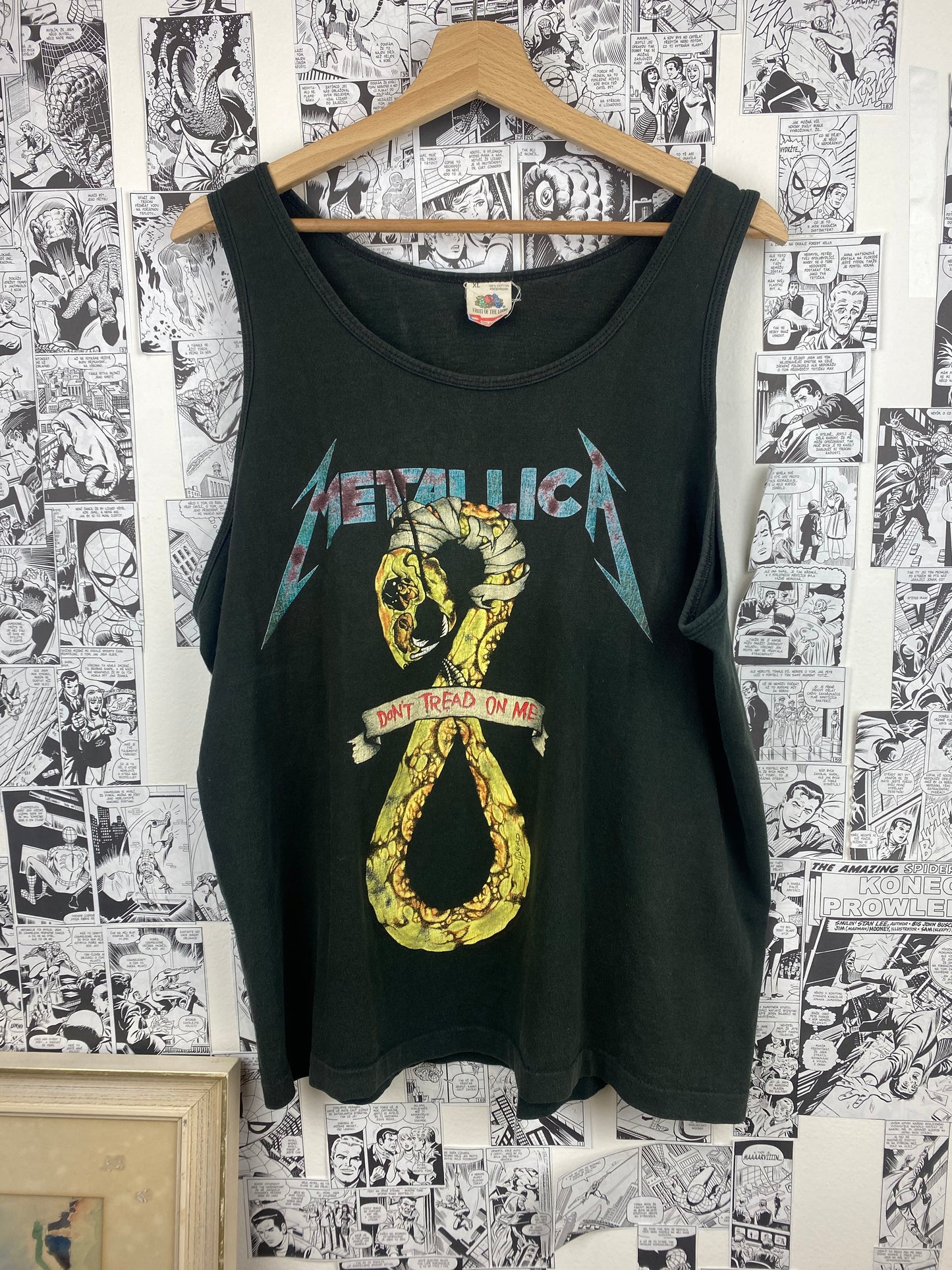 Vintage Metallica “Don’t tread on me” 1989 tank top t-shirt - size L