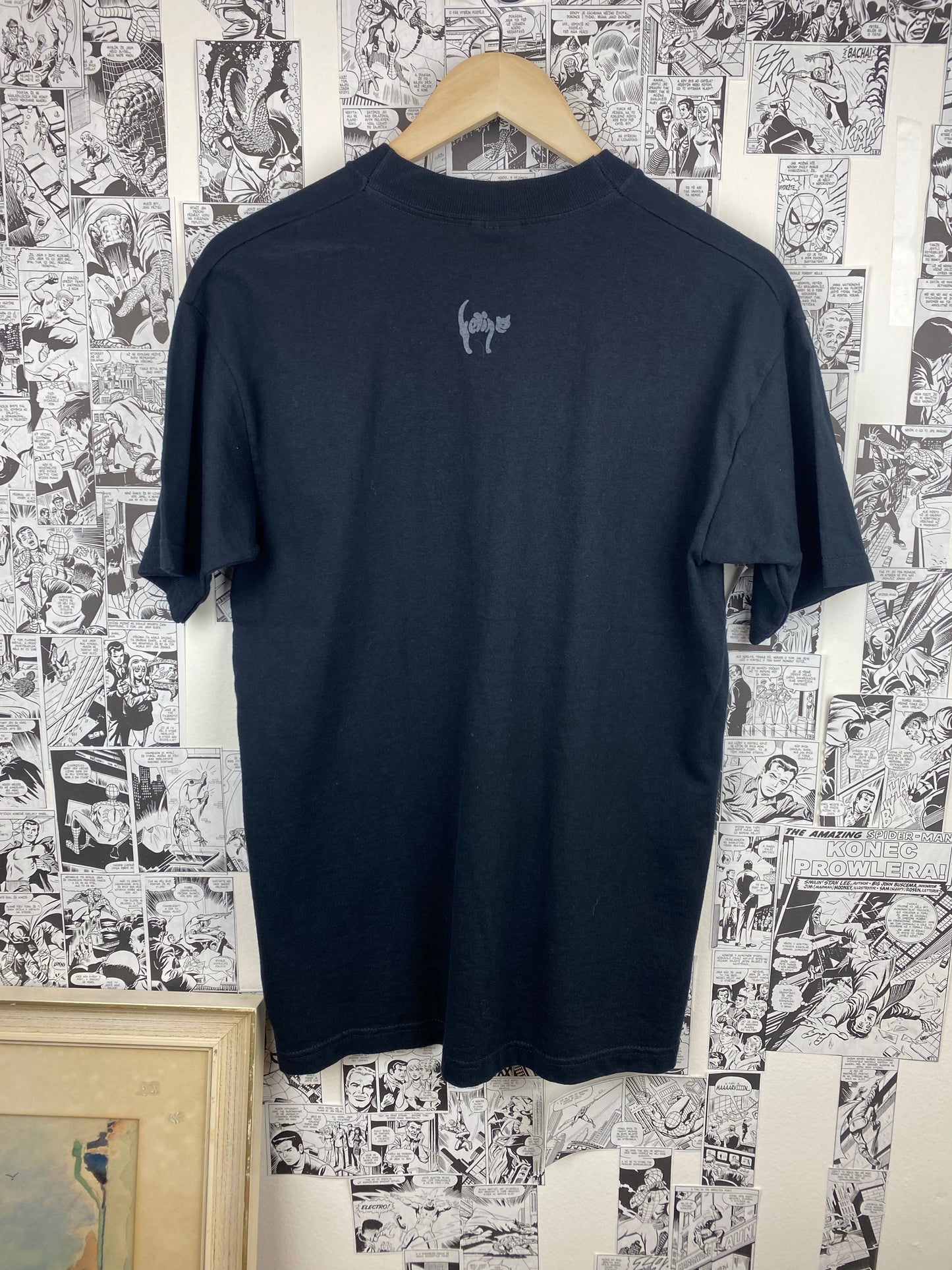 Vintage Cat 90s t-shirt - size M
