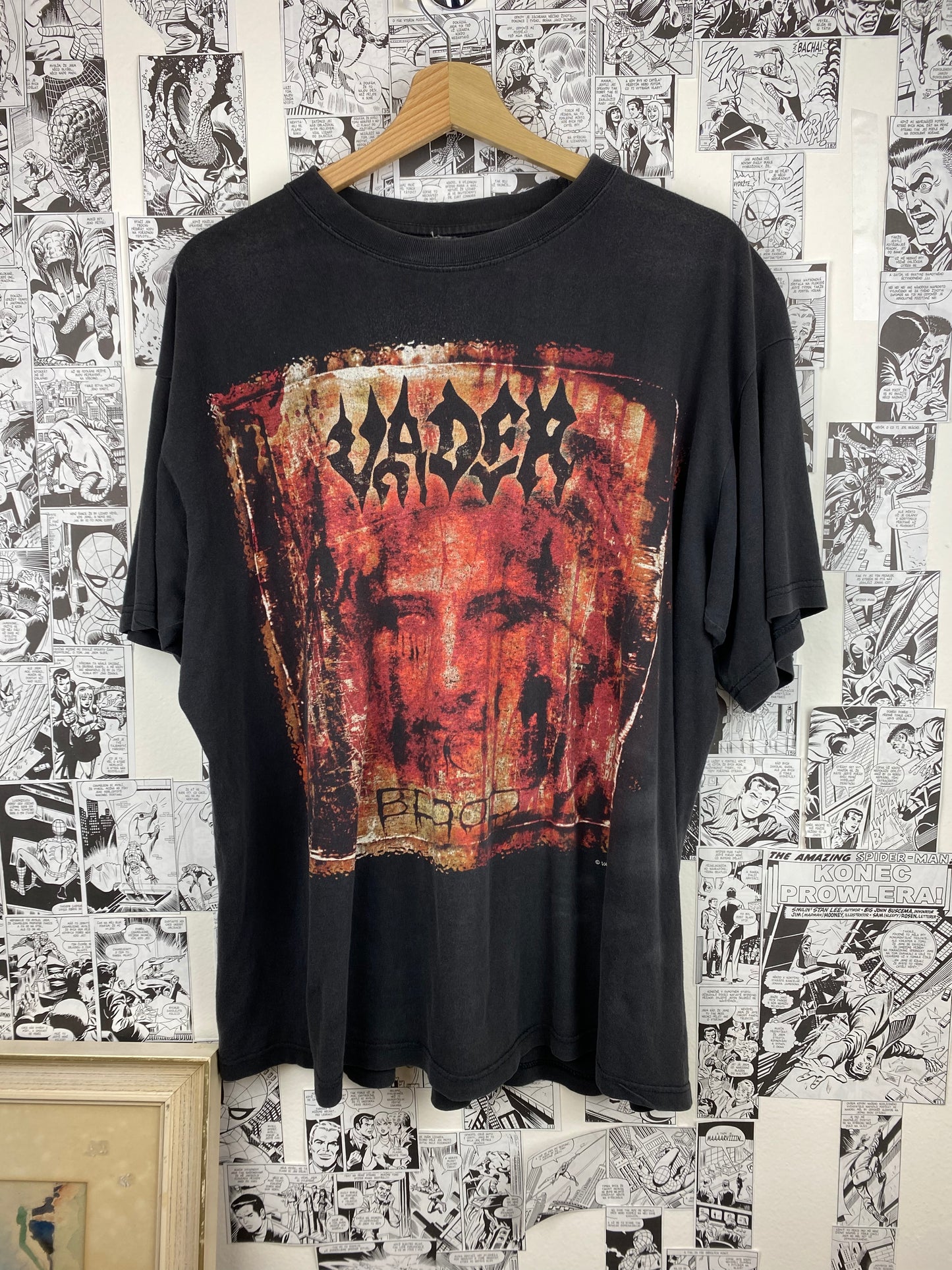 Vintage Vader “Blood Reign Forever” 2003 t-shirt - size L