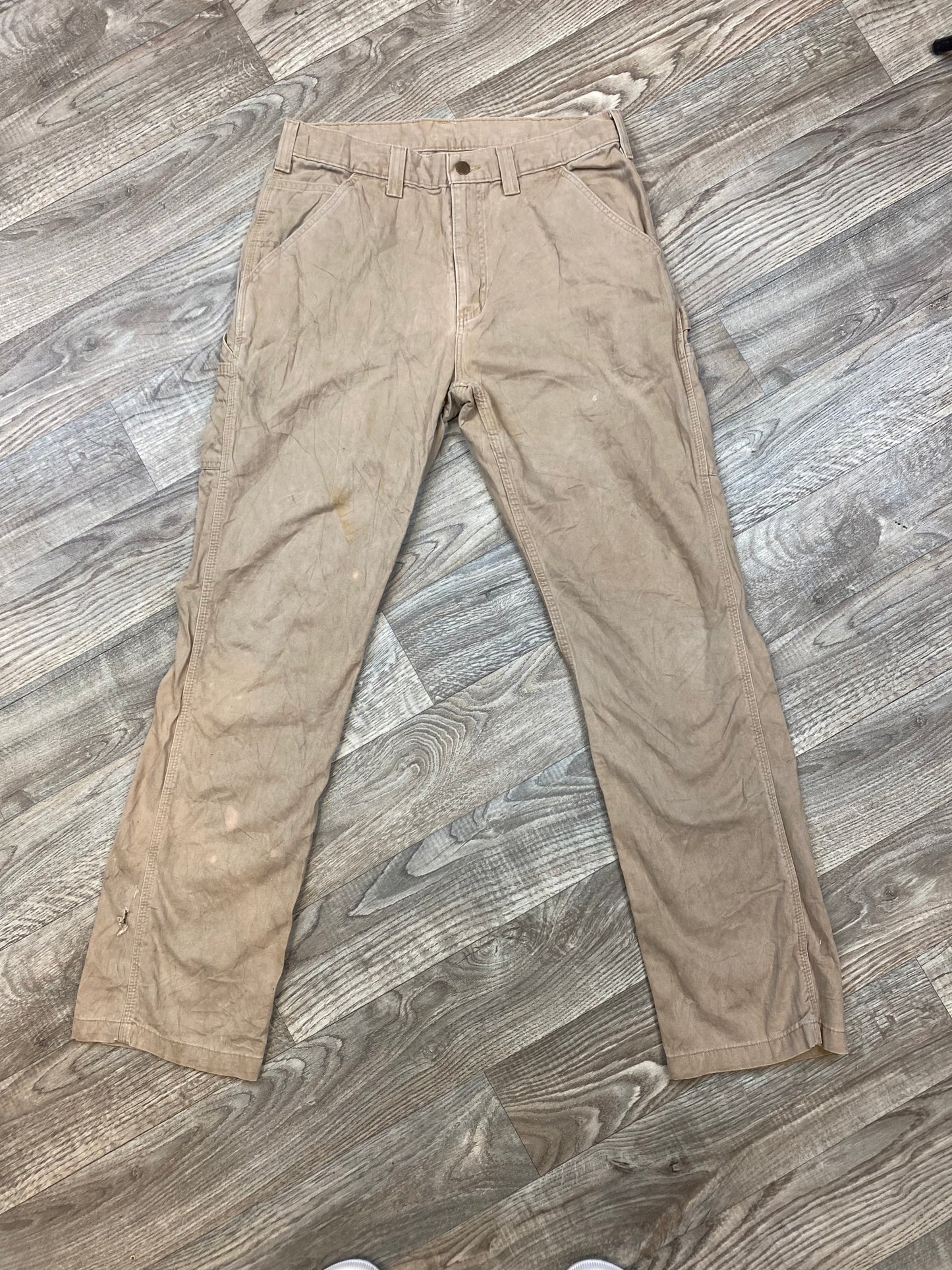 Vintage Carhartt Carpenter 34x32 Faded Pants