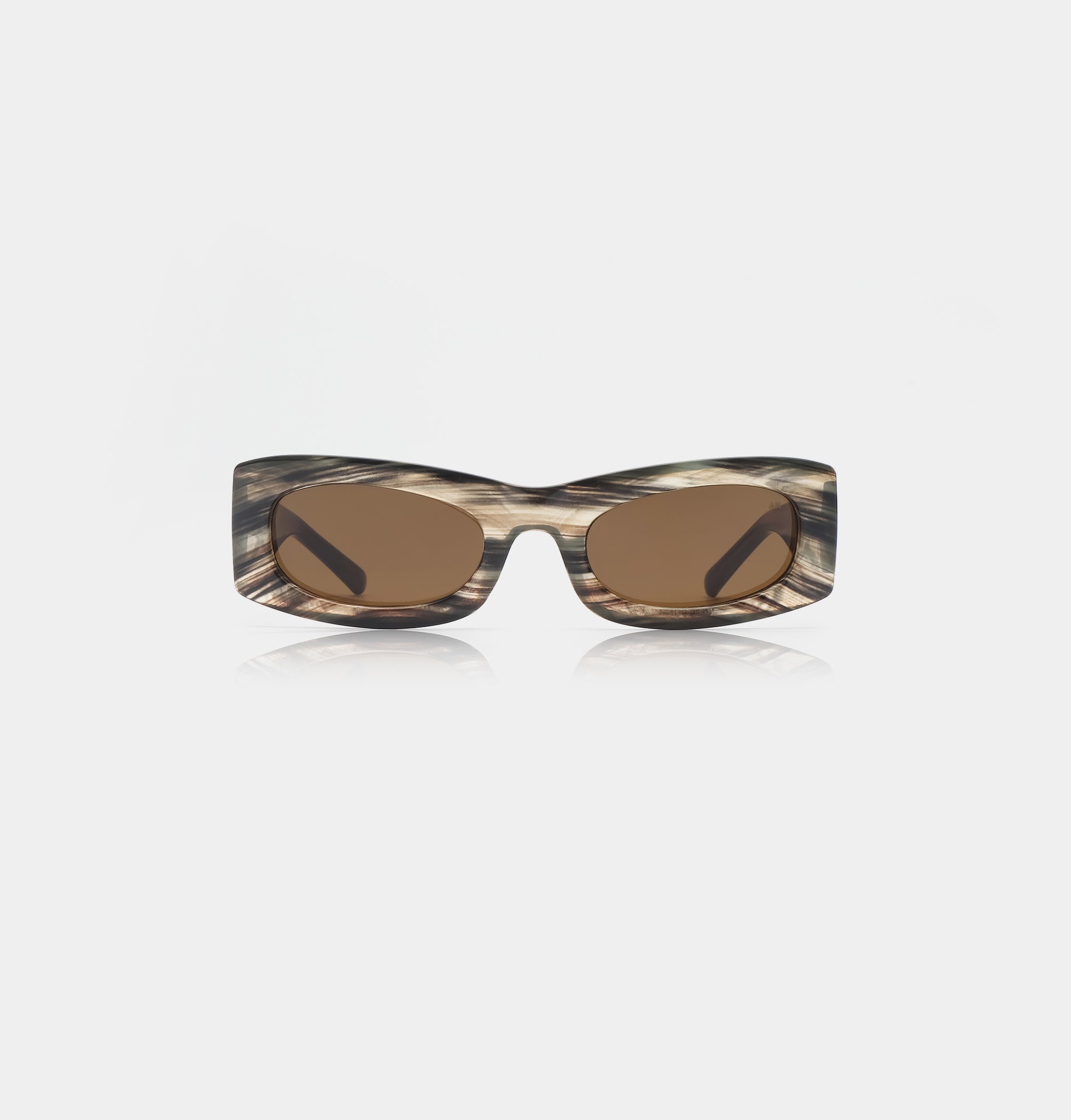 A.KJÆRBEDE - Frida Sunglasses (Striped Horn)