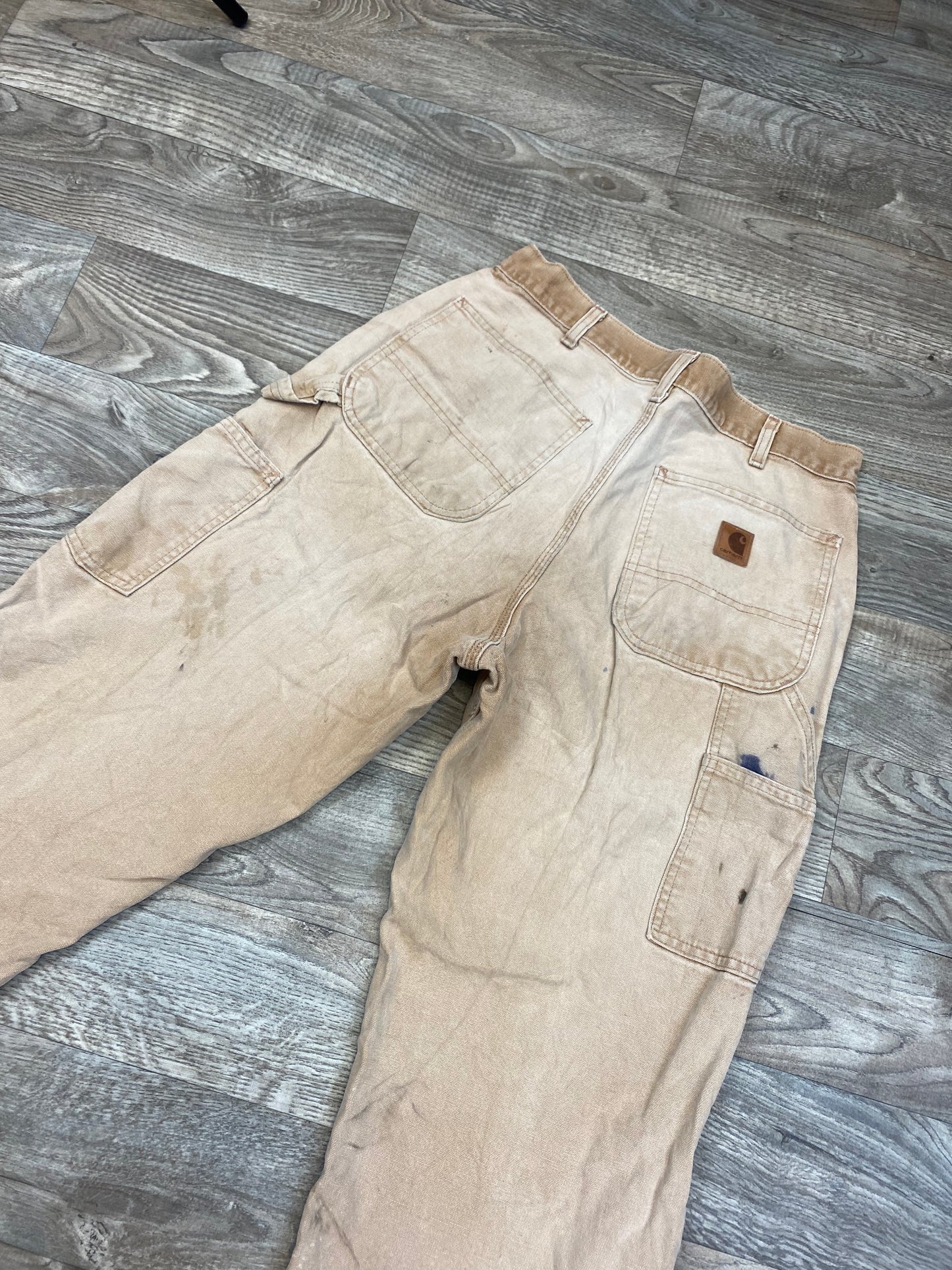 Vintage Carhartt Carpenter 32x32 Faded Pants