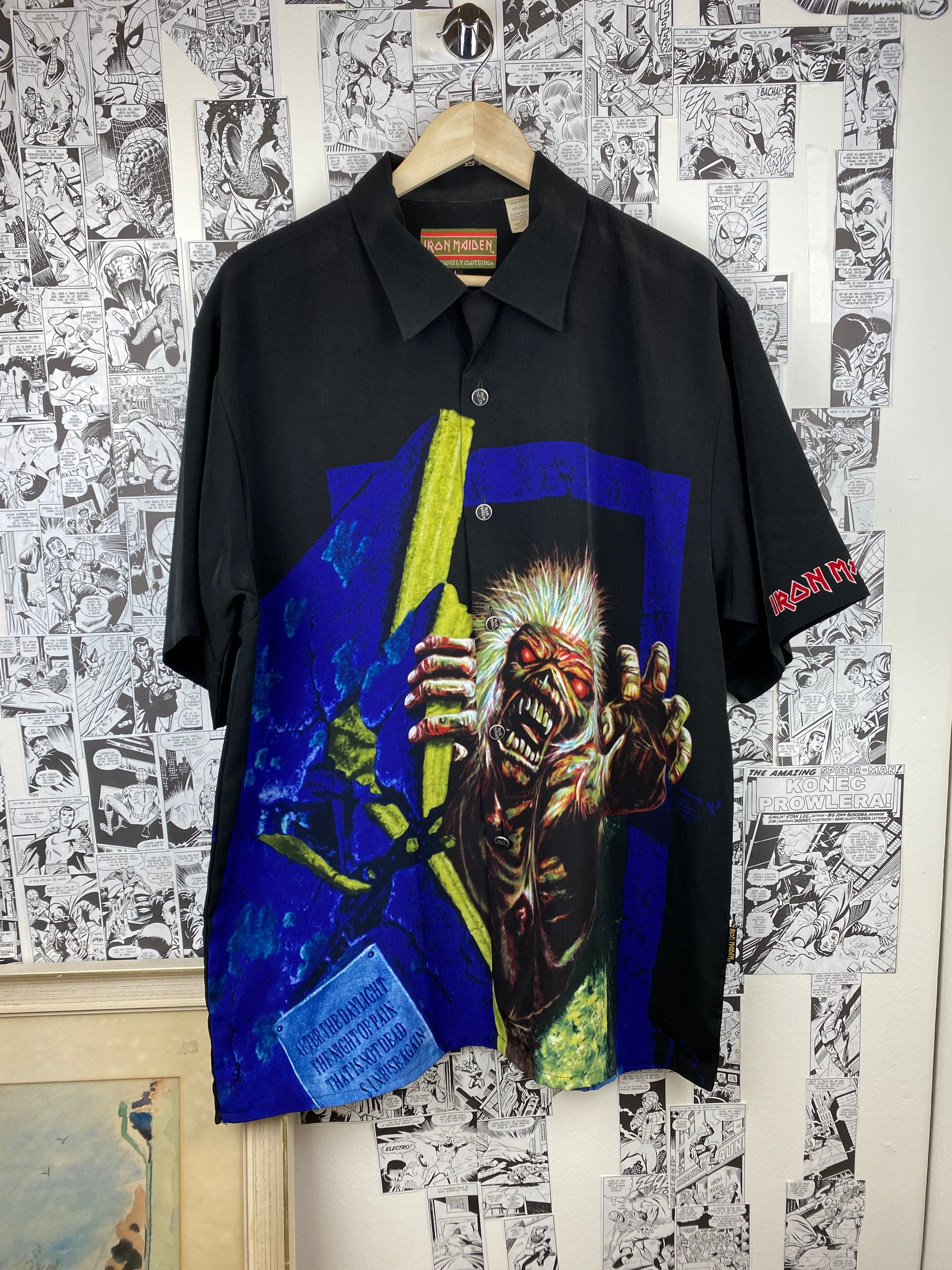 Dragonfly x Iron Maiden - Summer Shirt - size L