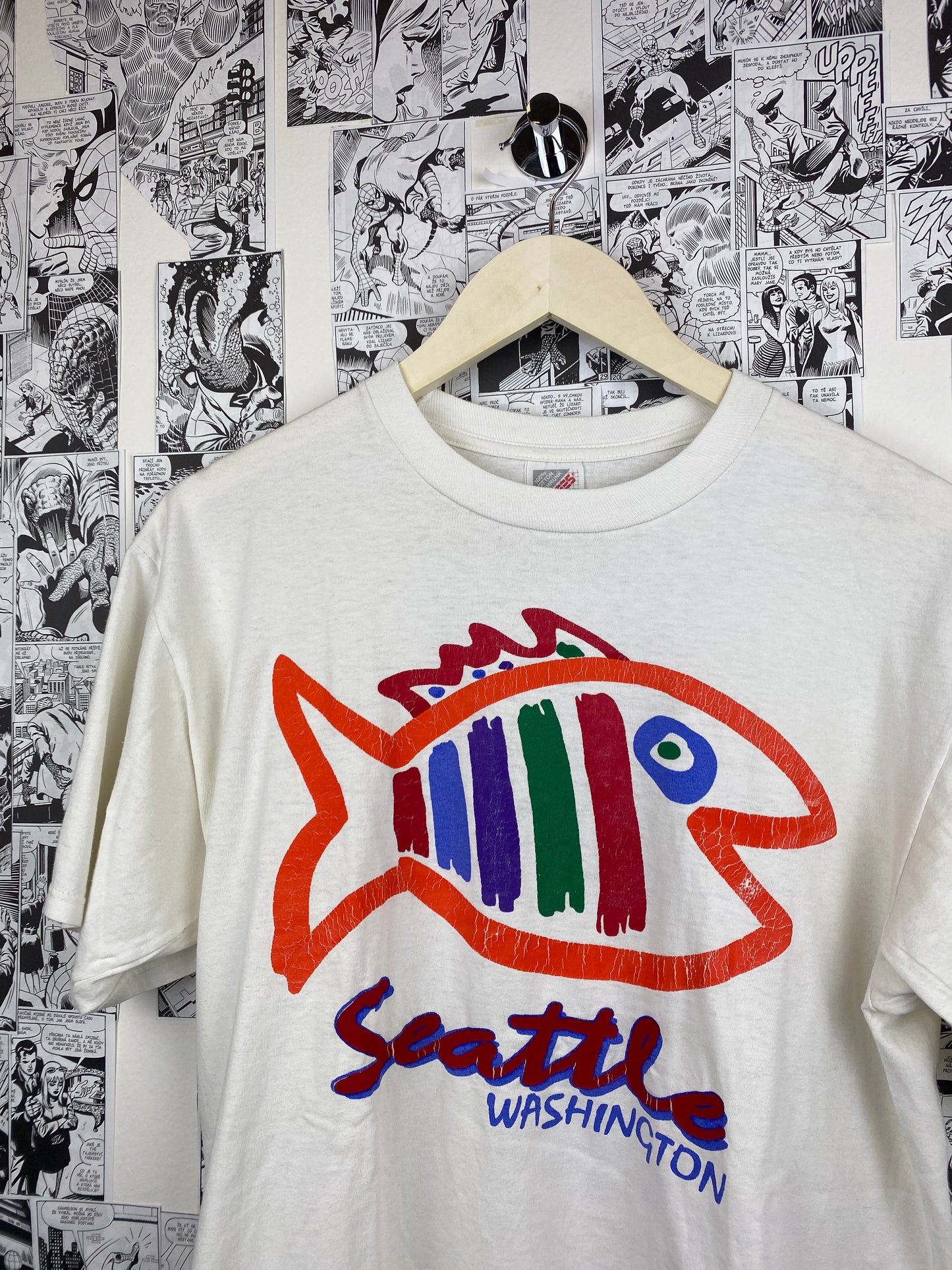 Vintage Seattle 90s t-shirt - size L