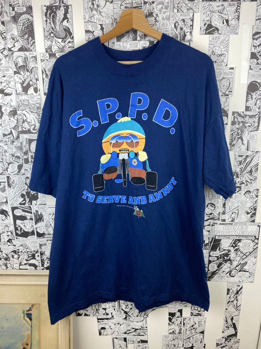 Vintage South Park “To serve and annoy” 1999 t-shirt - size XL