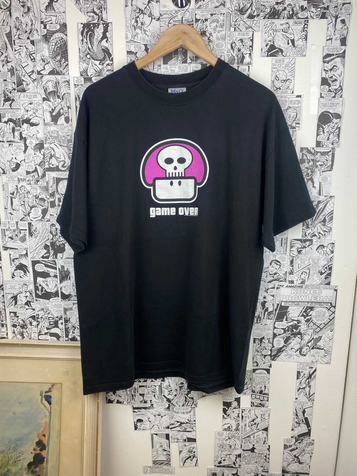 Vintage Nintendo “Game Over” 2003 t-shirt