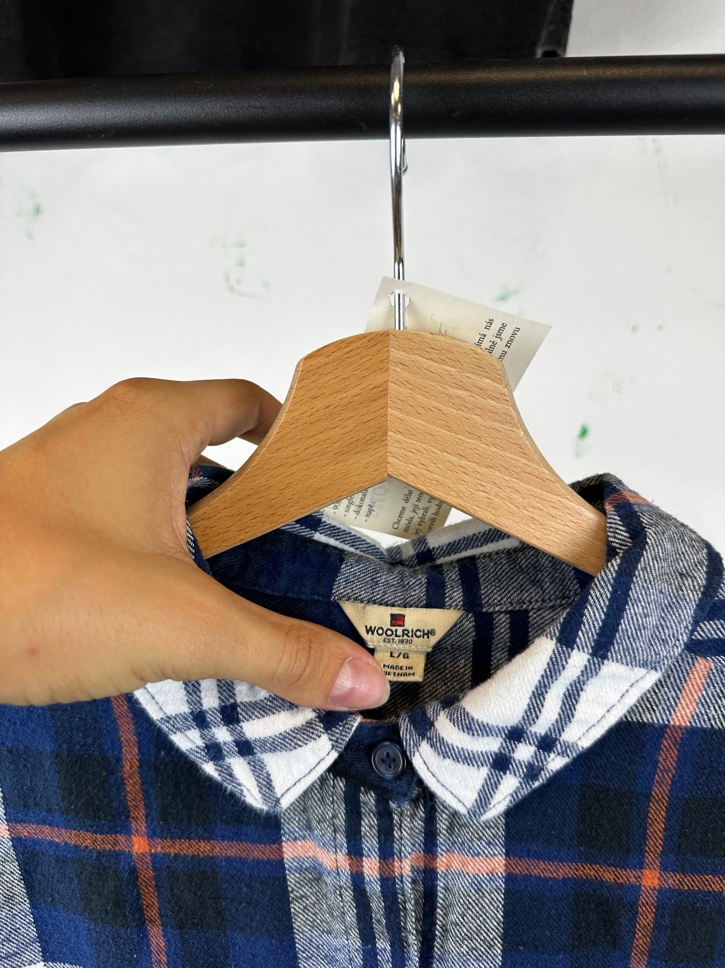 Vintage Flannel Shirt - size L