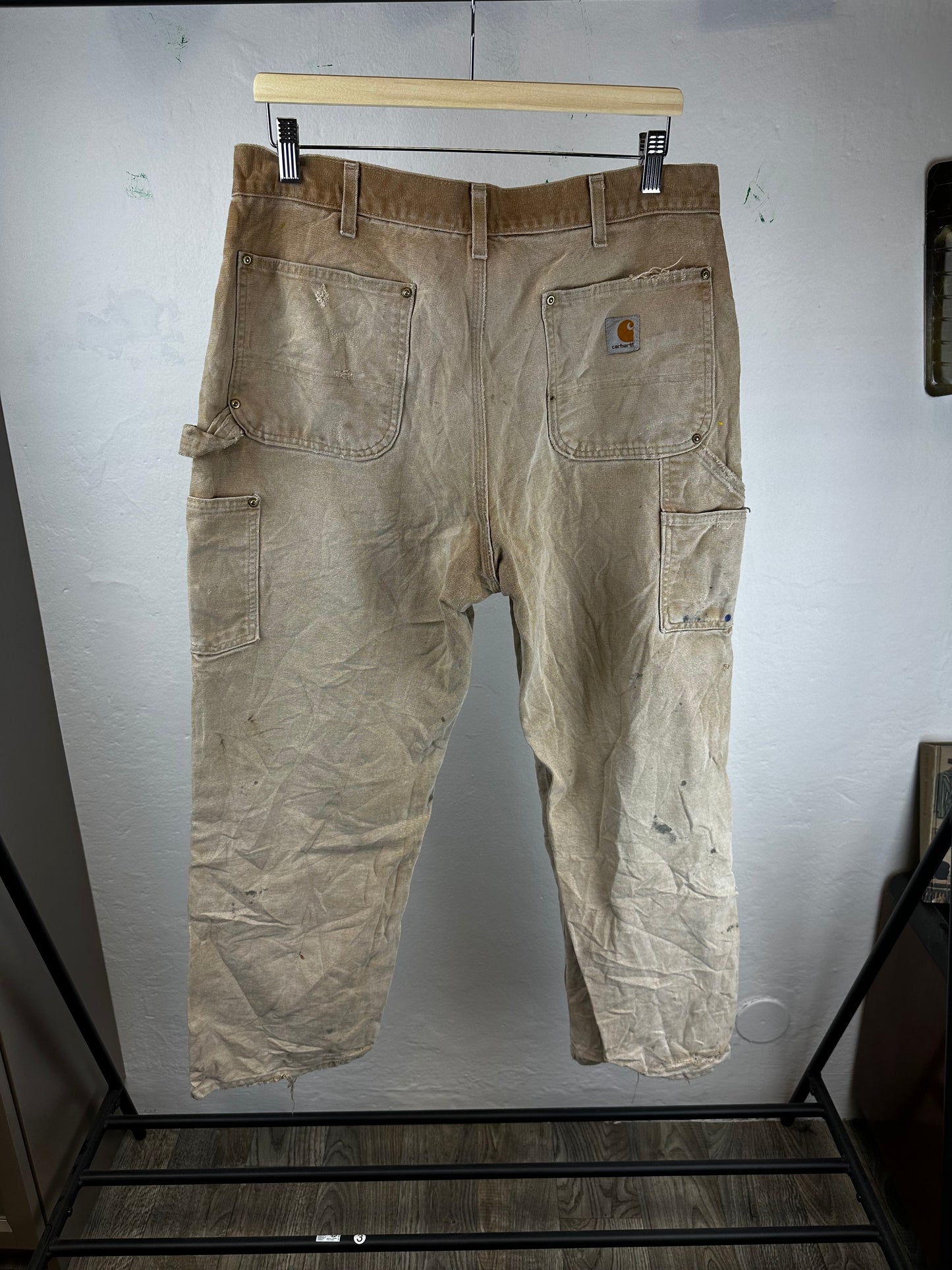 Vintage Carhartt Double Knee Distressed 36x30 Pants