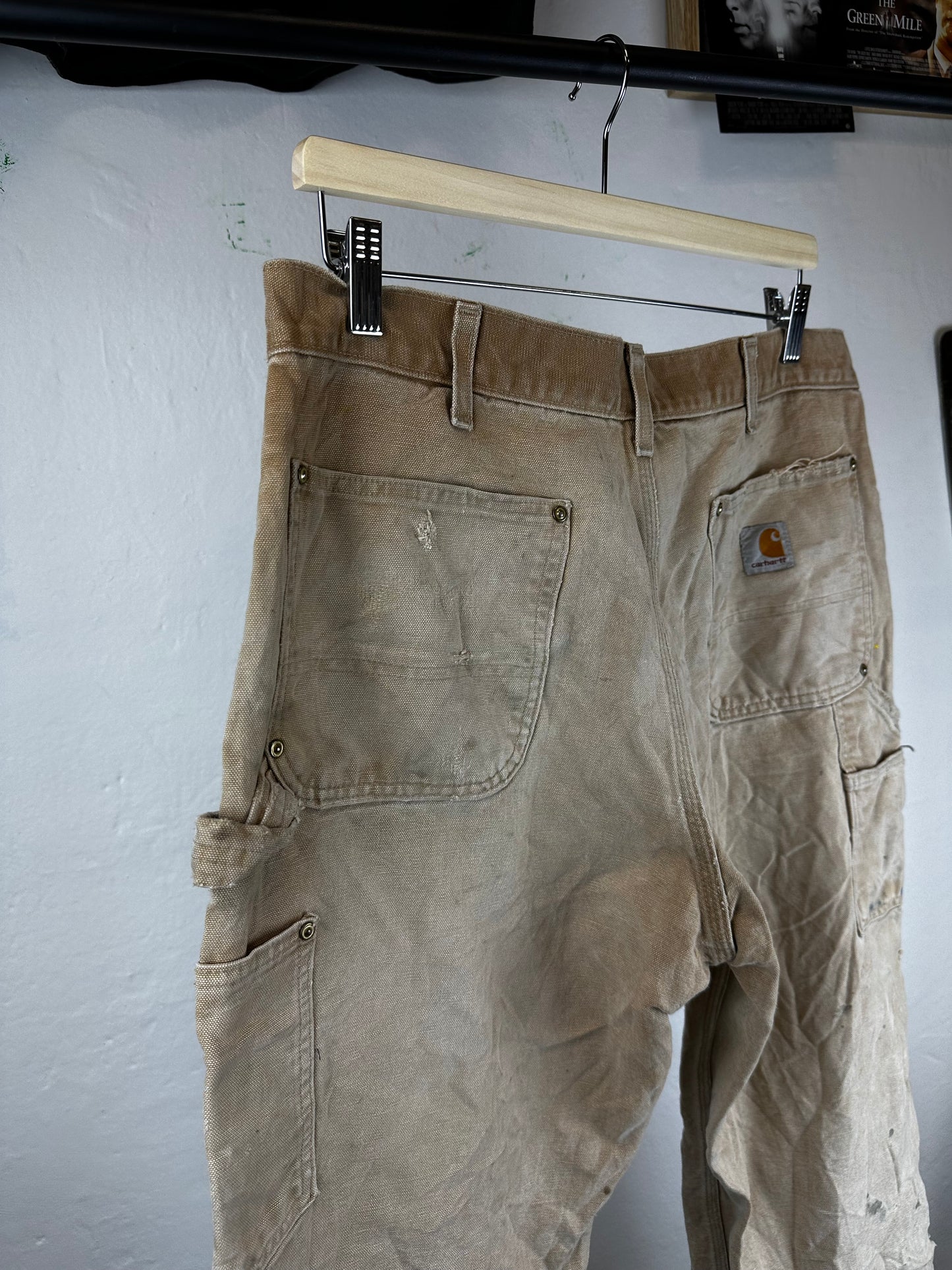 Vintage Carhartt Double Knee Distressed 36x30 Pants