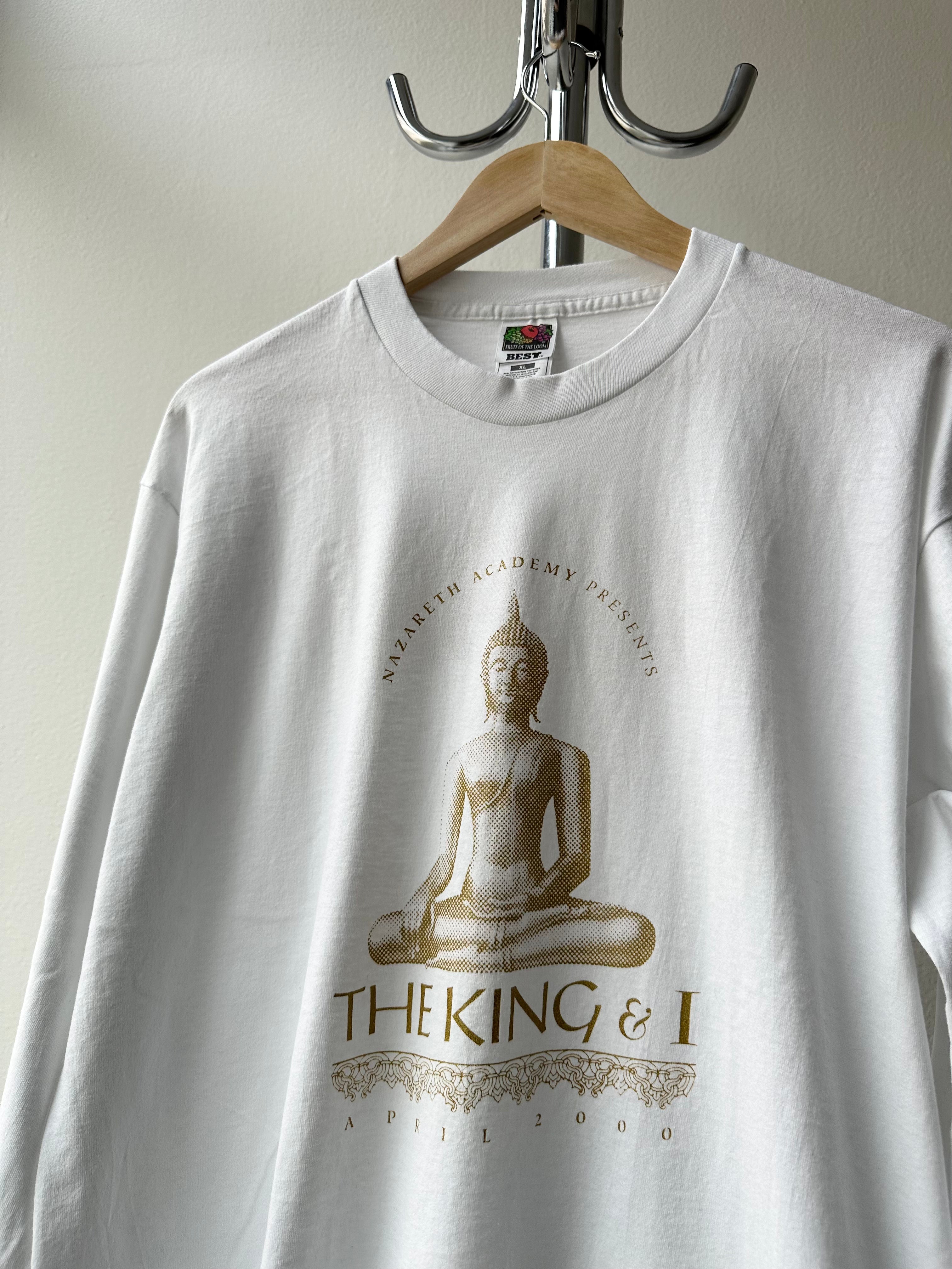 Vintage Buddha "The King & I" T-shirt - size XL