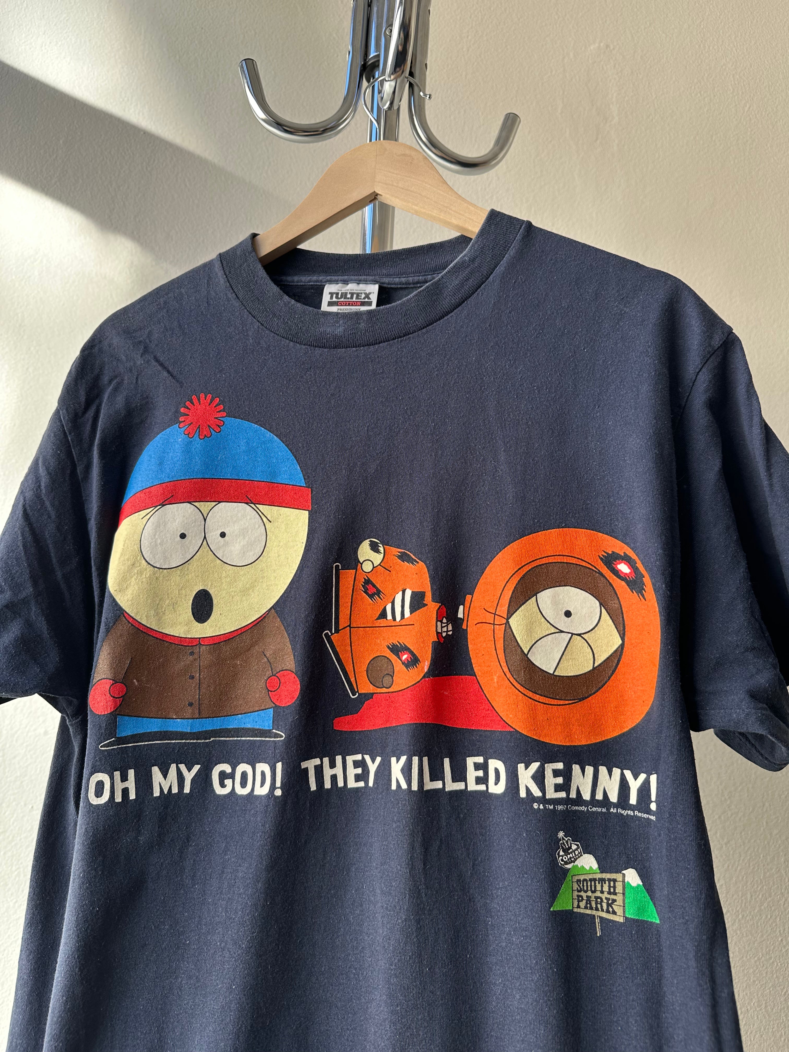 Vintage South Park “They Killed Kenny” 1997 t-shirt - size L