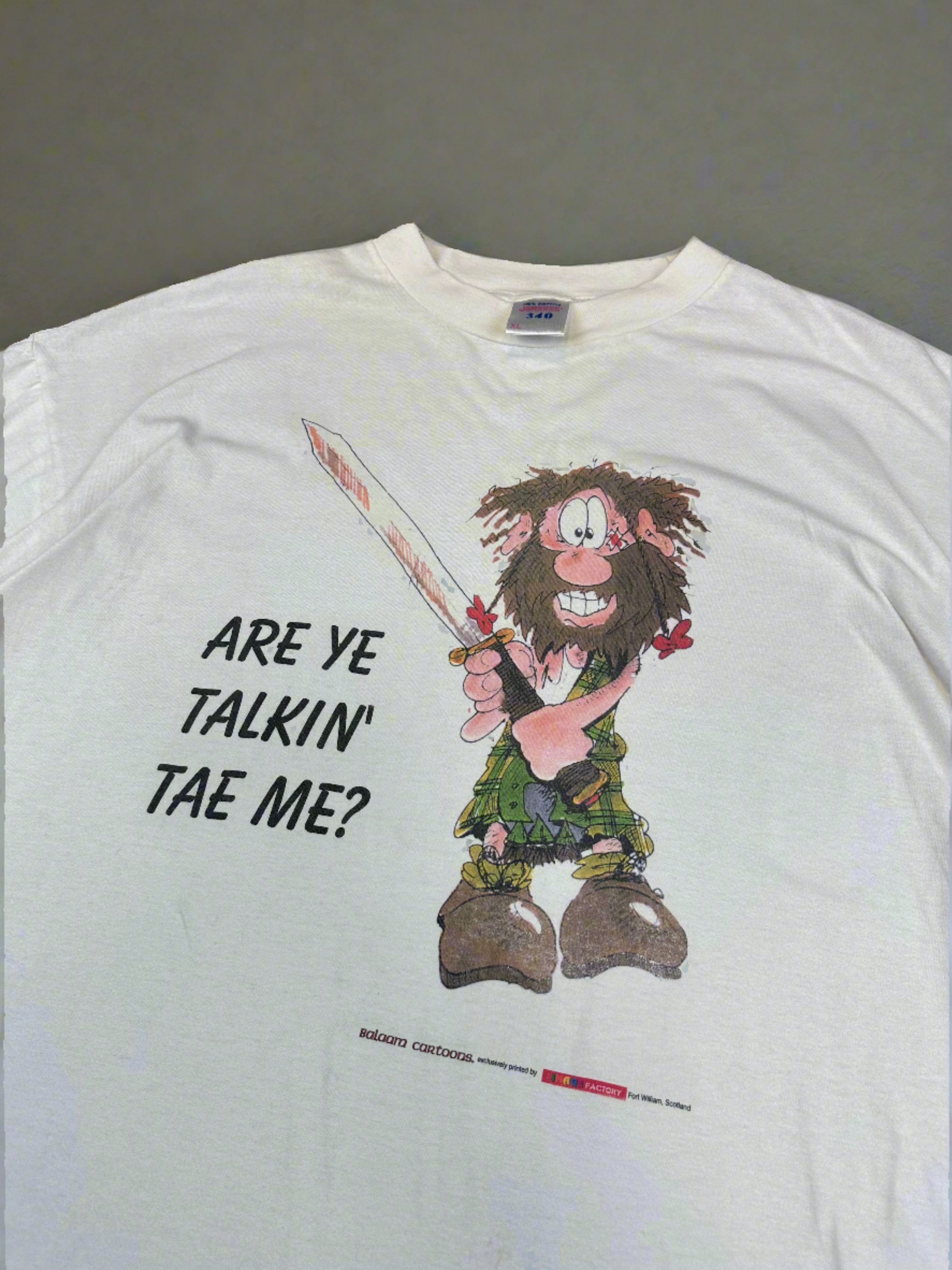 Vintage Funny Cartoon t-shirt - size XL