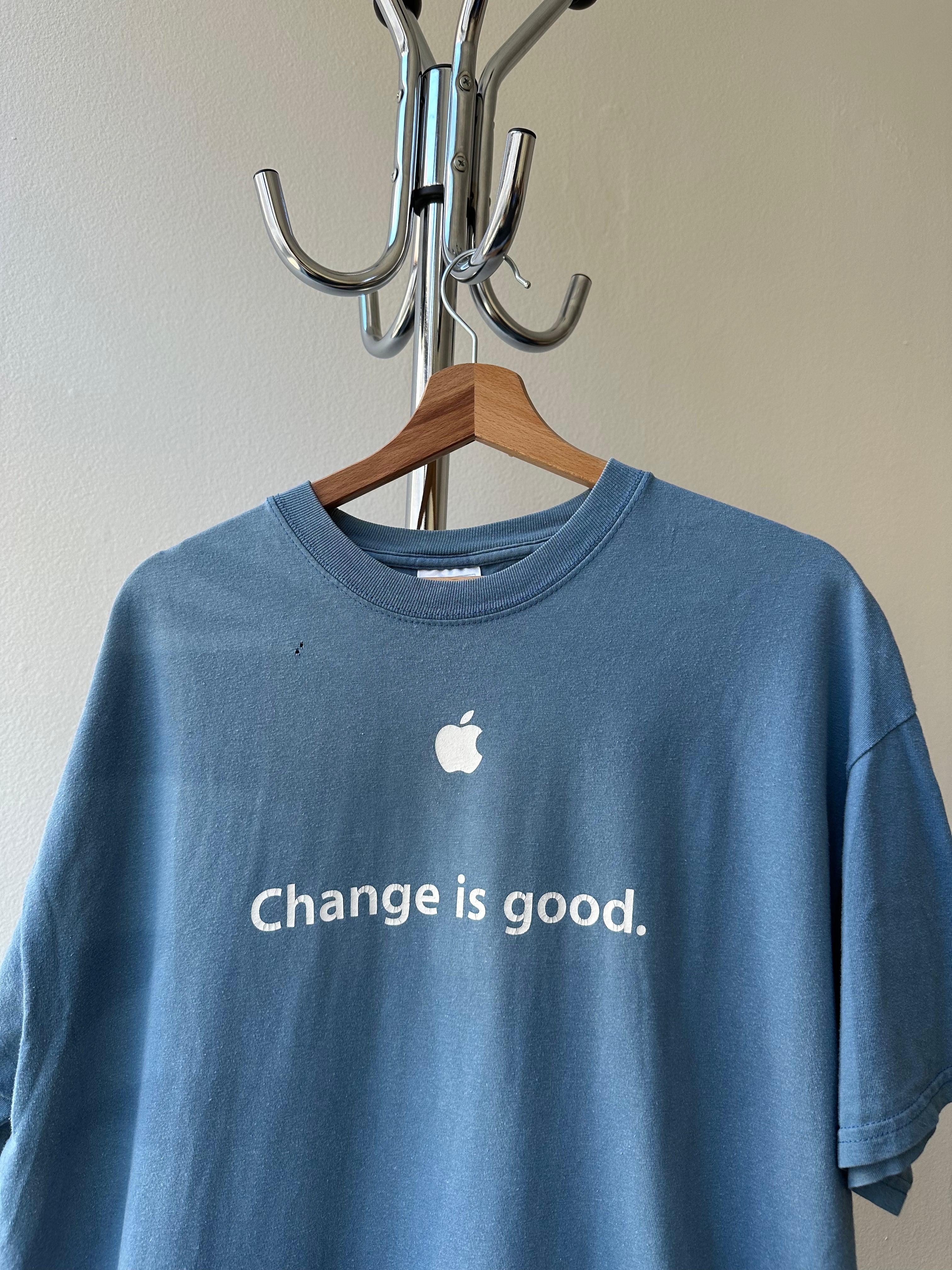 Vintage Apple “Change is Good” 90s T-shirt - size XL