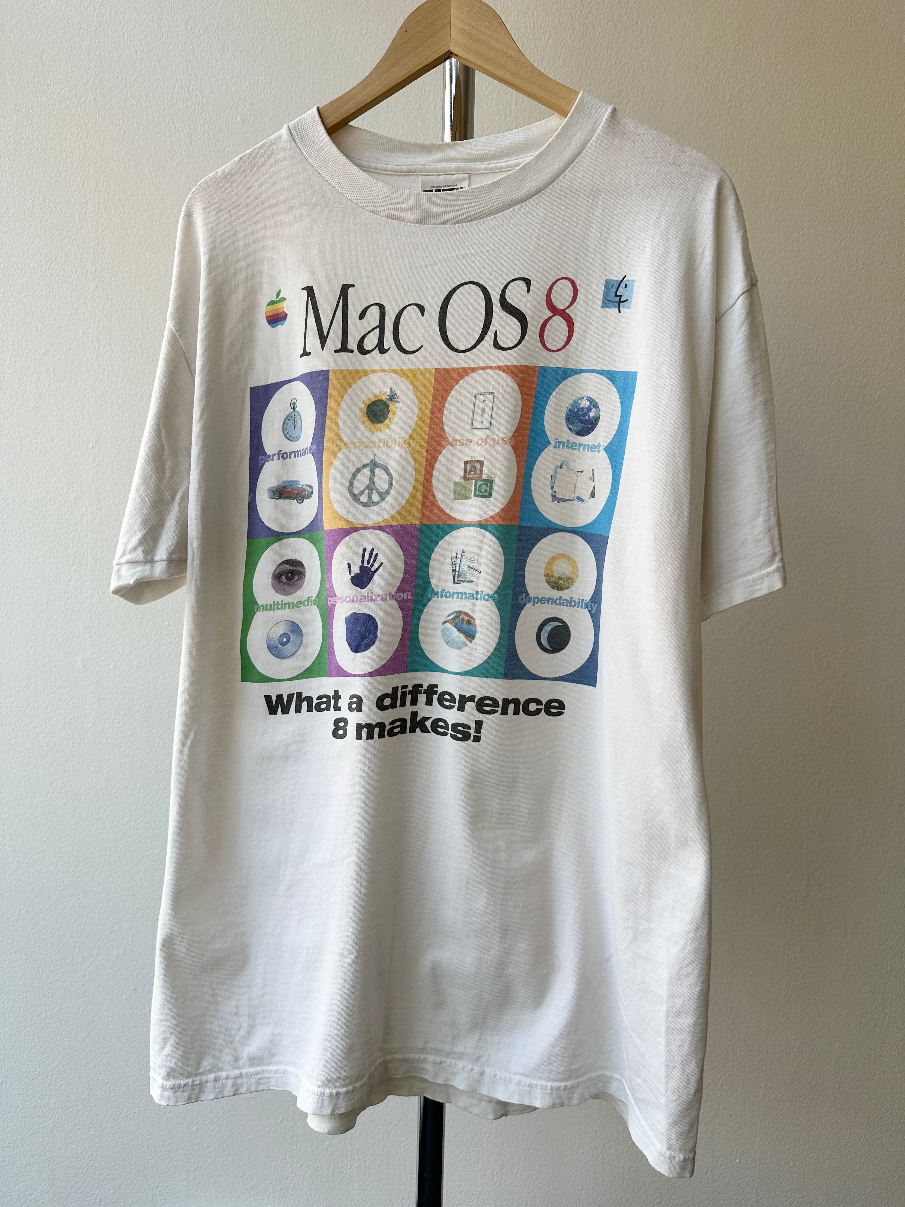 Vintage Apple “Mac OS 8” 1997 T-shirt - size XL