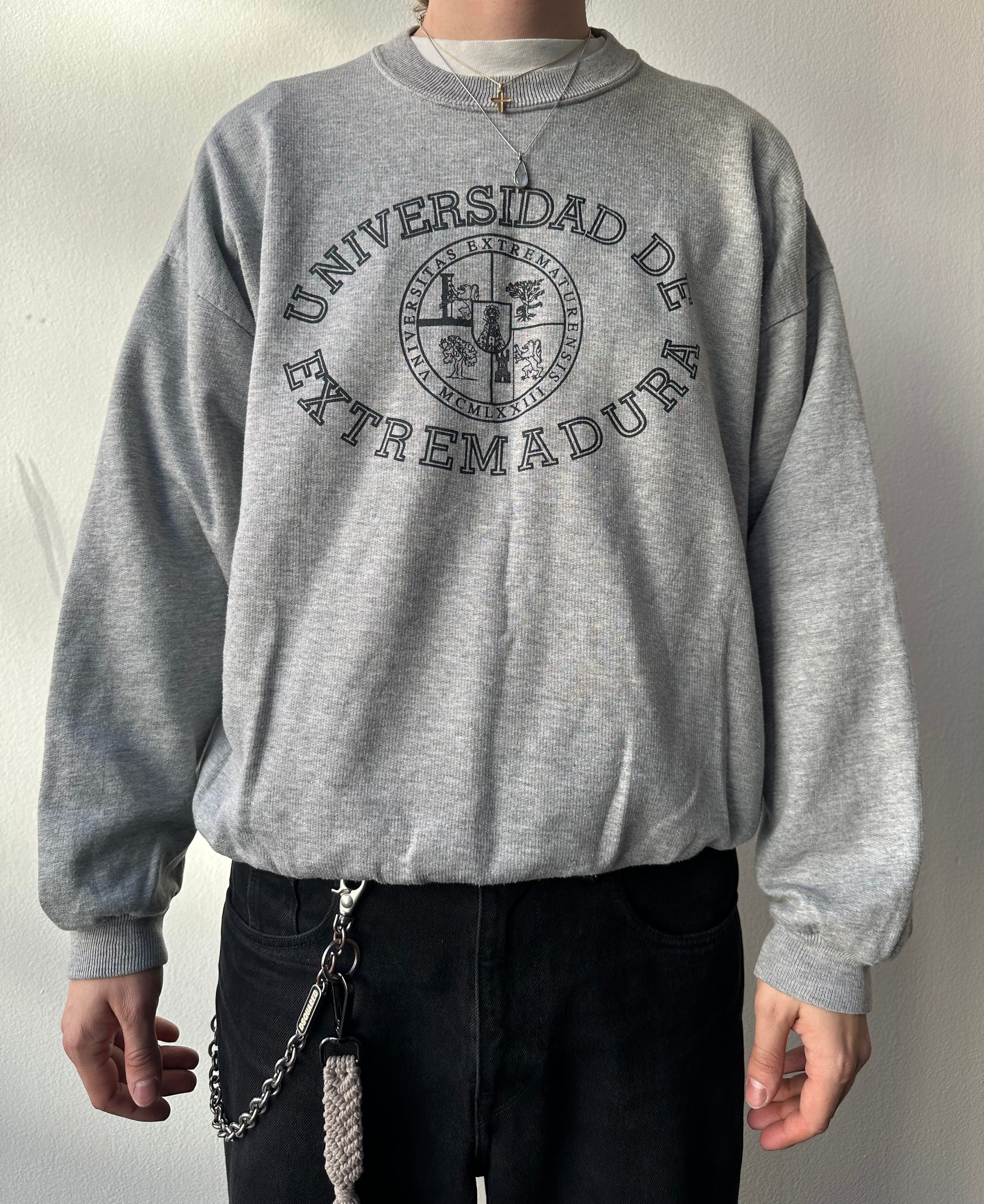 Vintage 1980s “Universidad de Extrema Dura” Crewneck - size XL