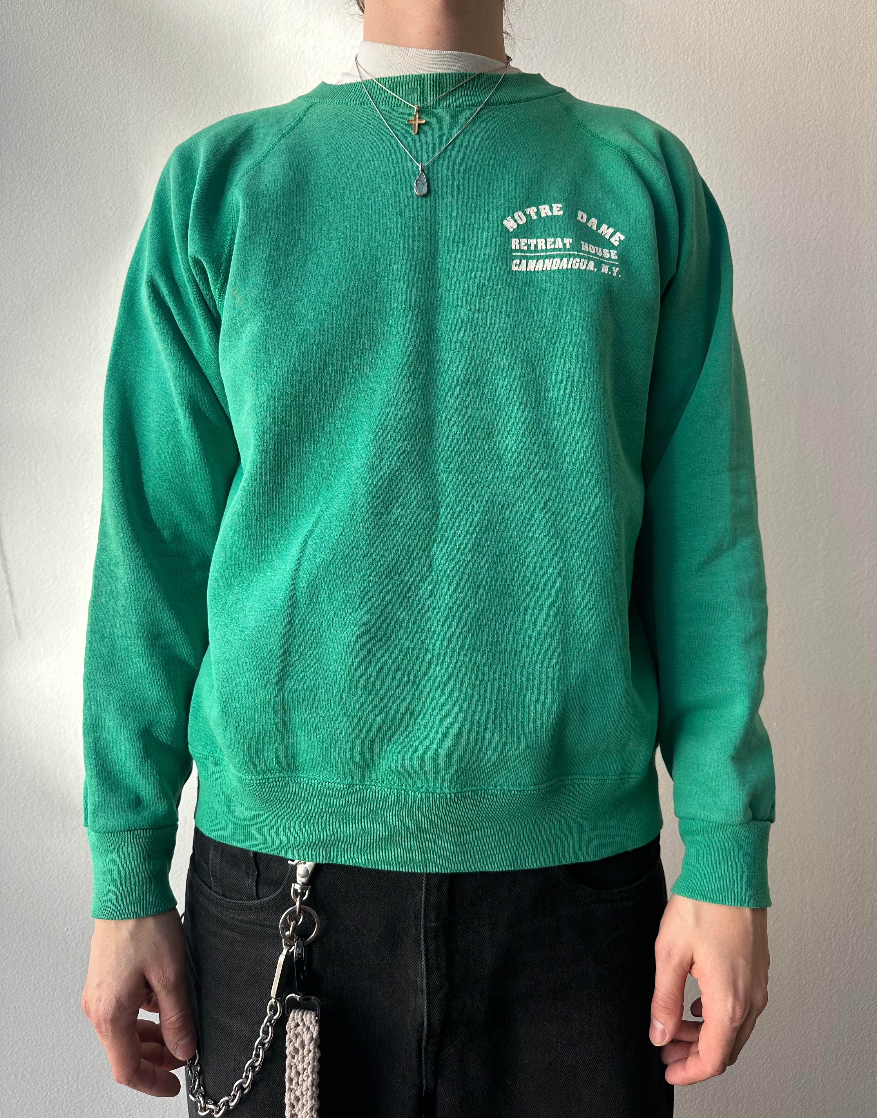 Vintage 1980s “Notre Dame” Crewneck - size L