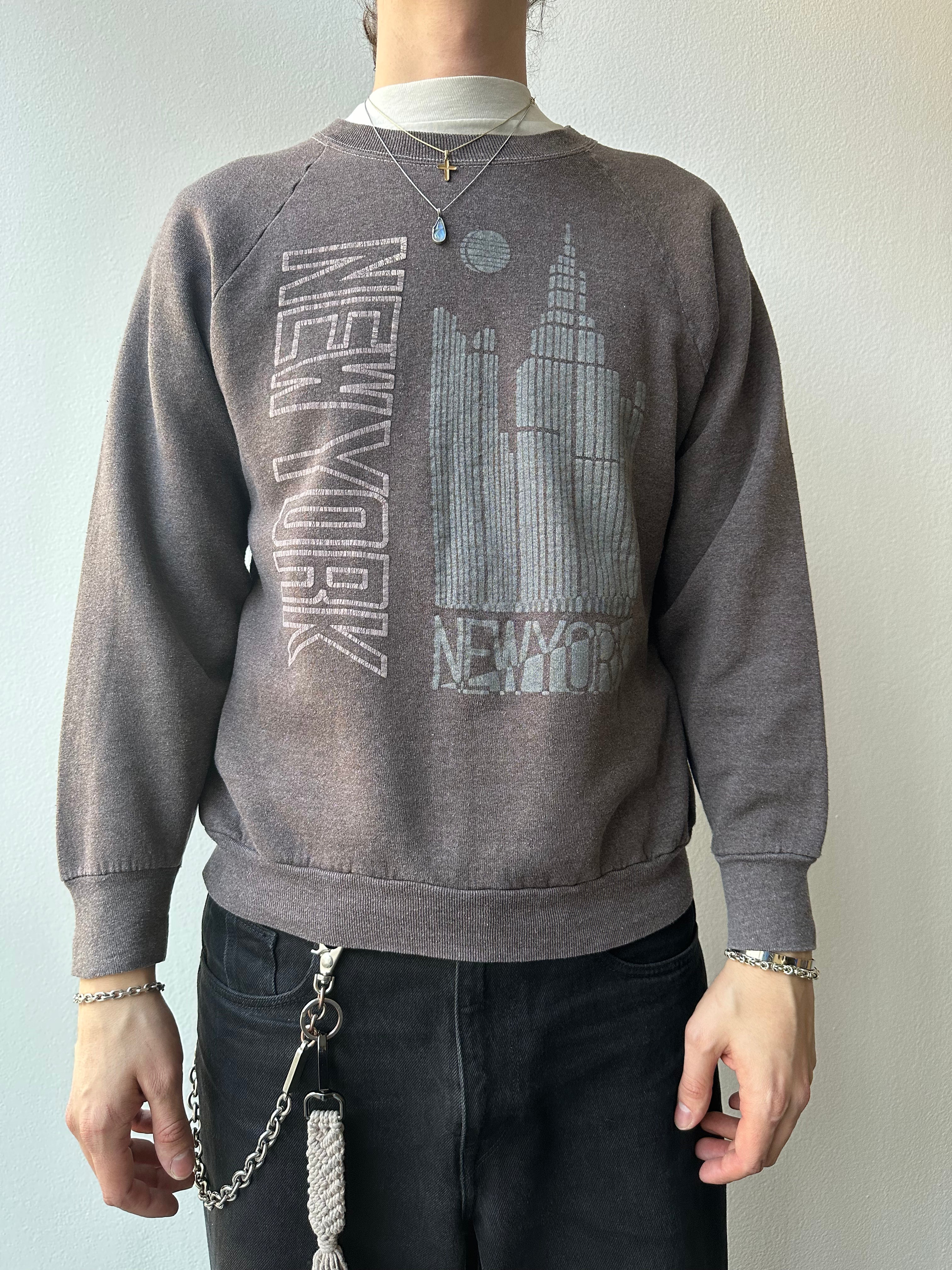 Vintage 1980s “New York” Crewneck - size L