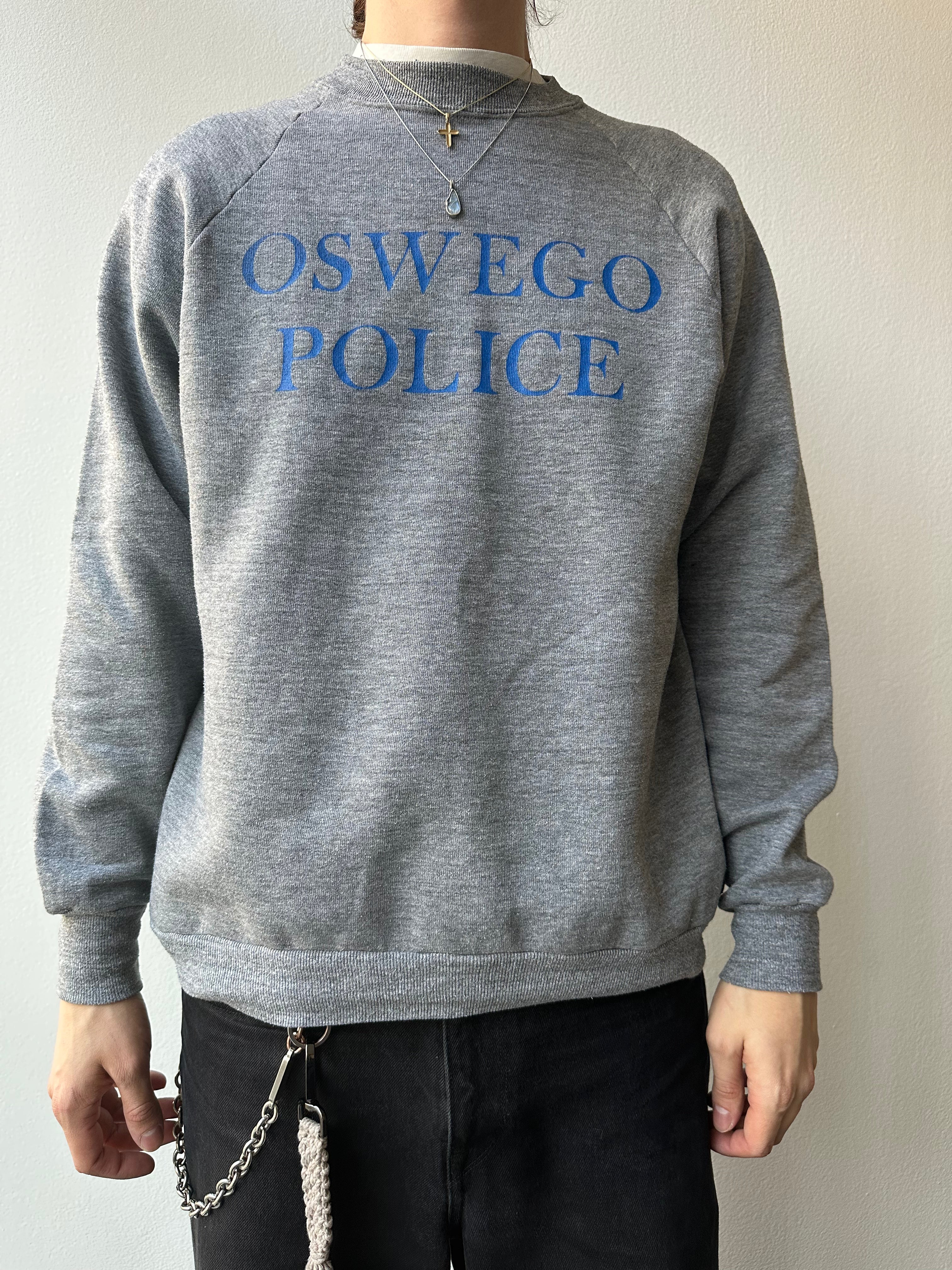 Vintage 1990s “Oswego Police” Crewneck - size XL