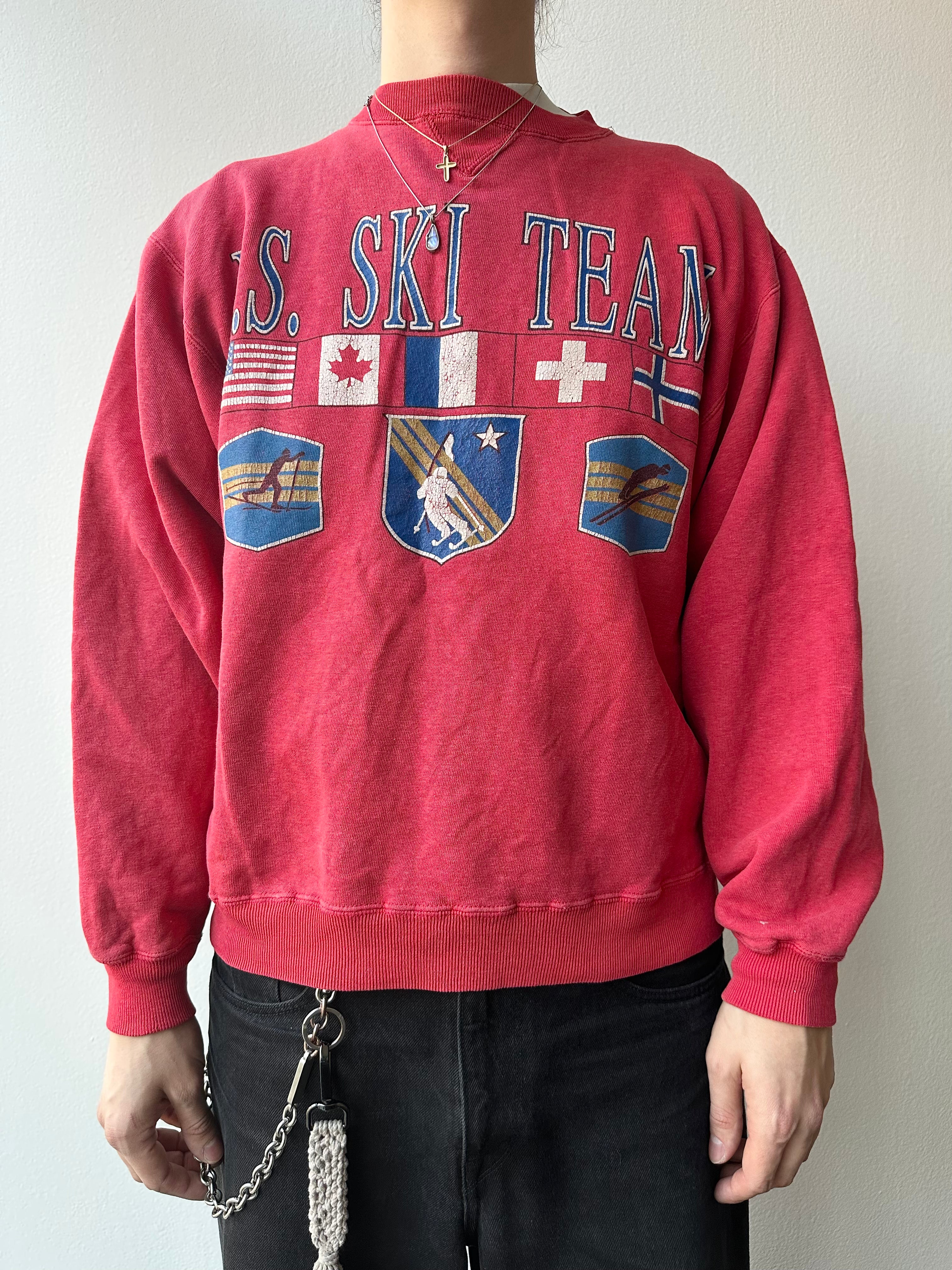 Vintage 1990s “U.S. Ski Team” Crewneck - size XL