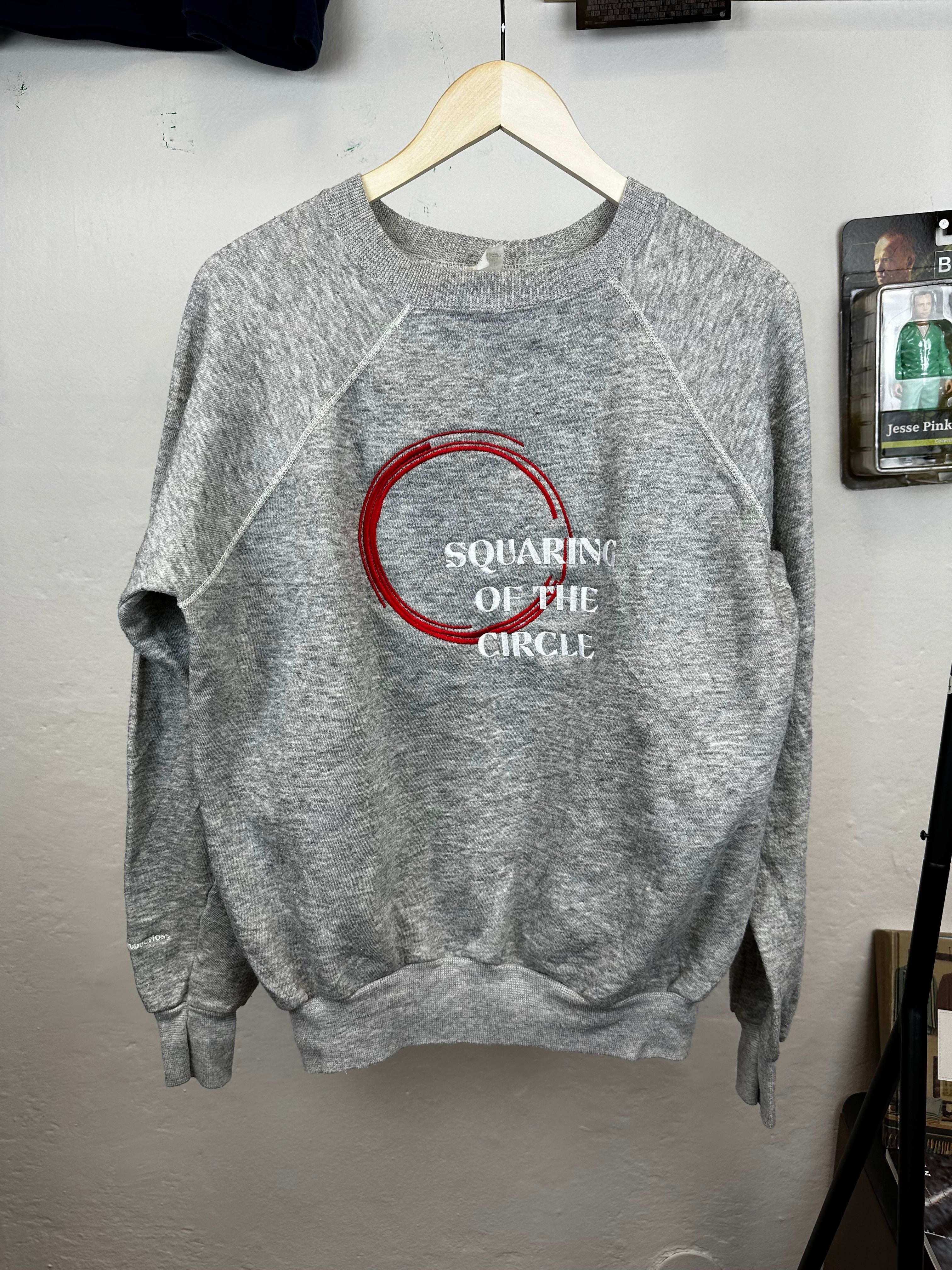 No Introductions - "Squaring of the Circle" crewneck - size M/L