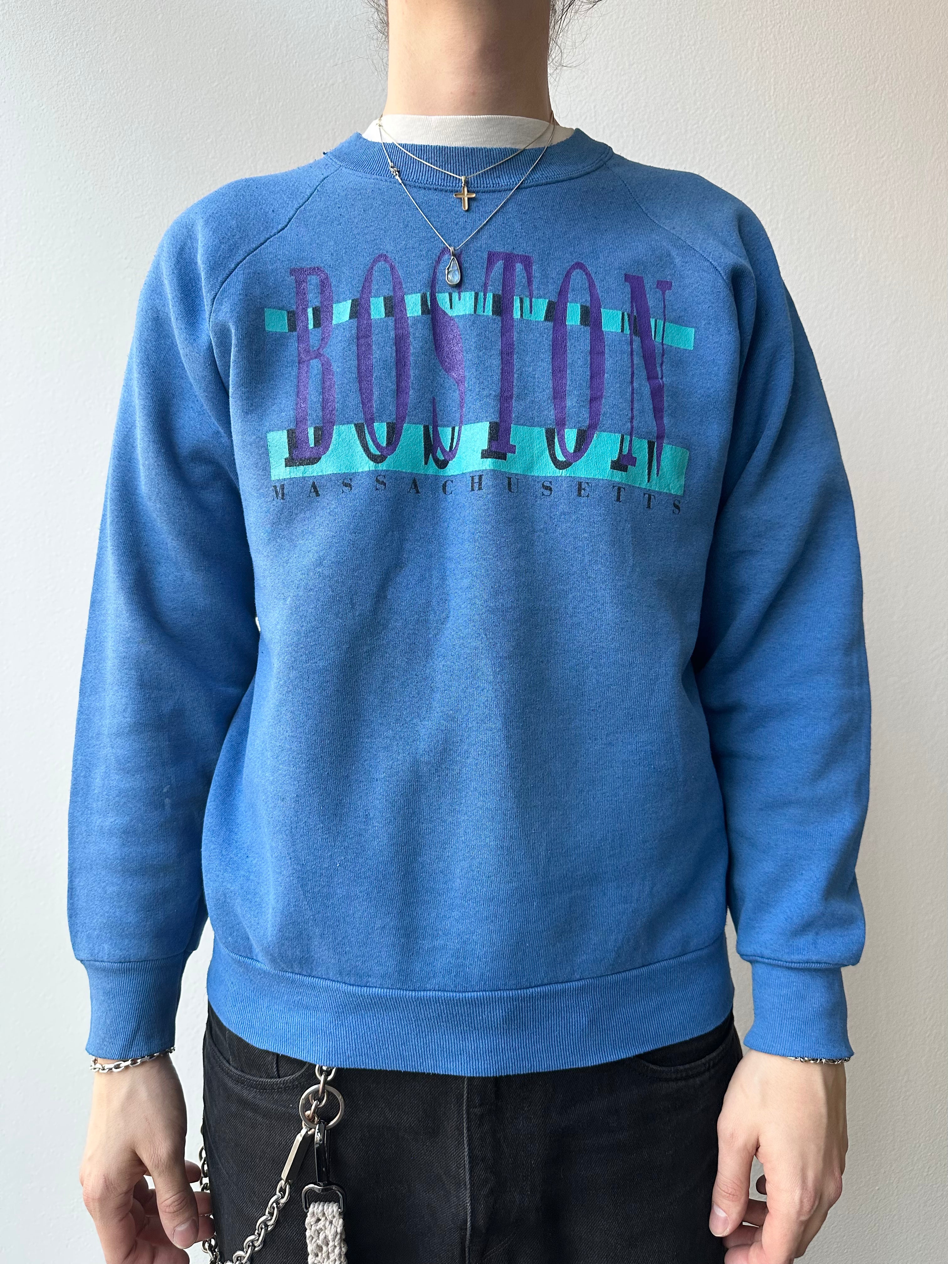 Vintage 1990s “Boston Massachusetts” Crewneck - size L