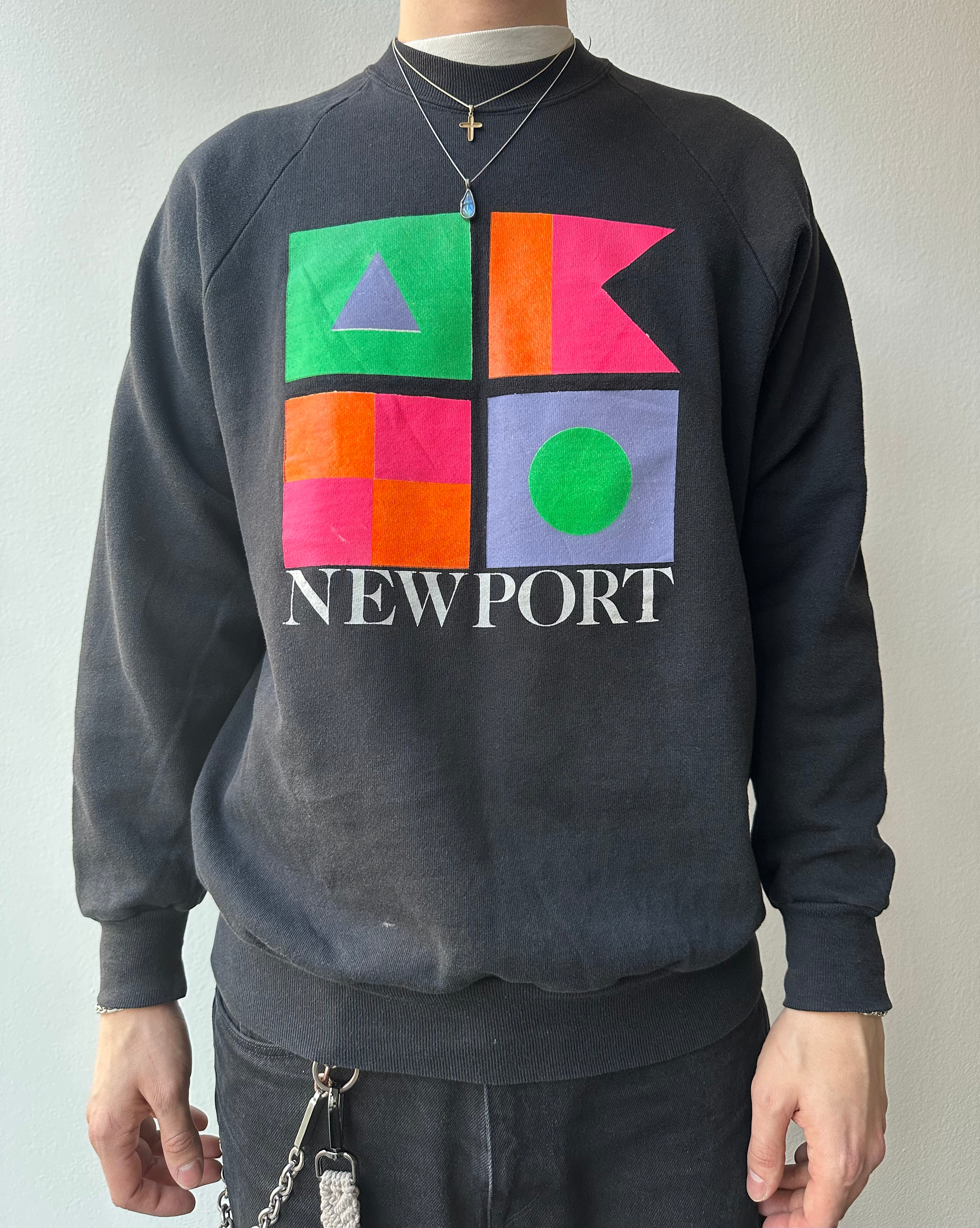 Vintage 1990s “New Port” Crewneck - size XL