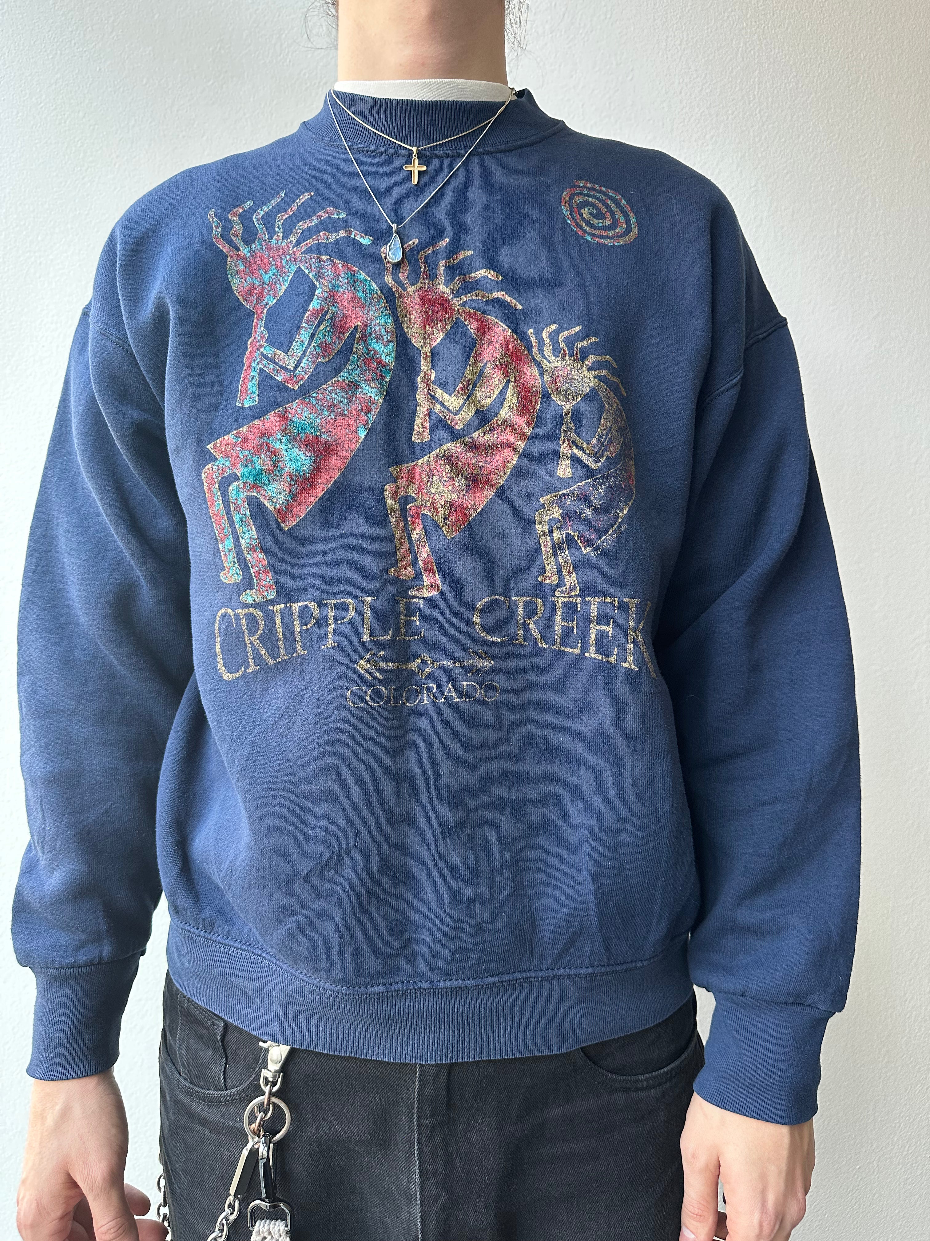 Vintage 1990s “Colorado - Cripple Creek” Crewneck - size L