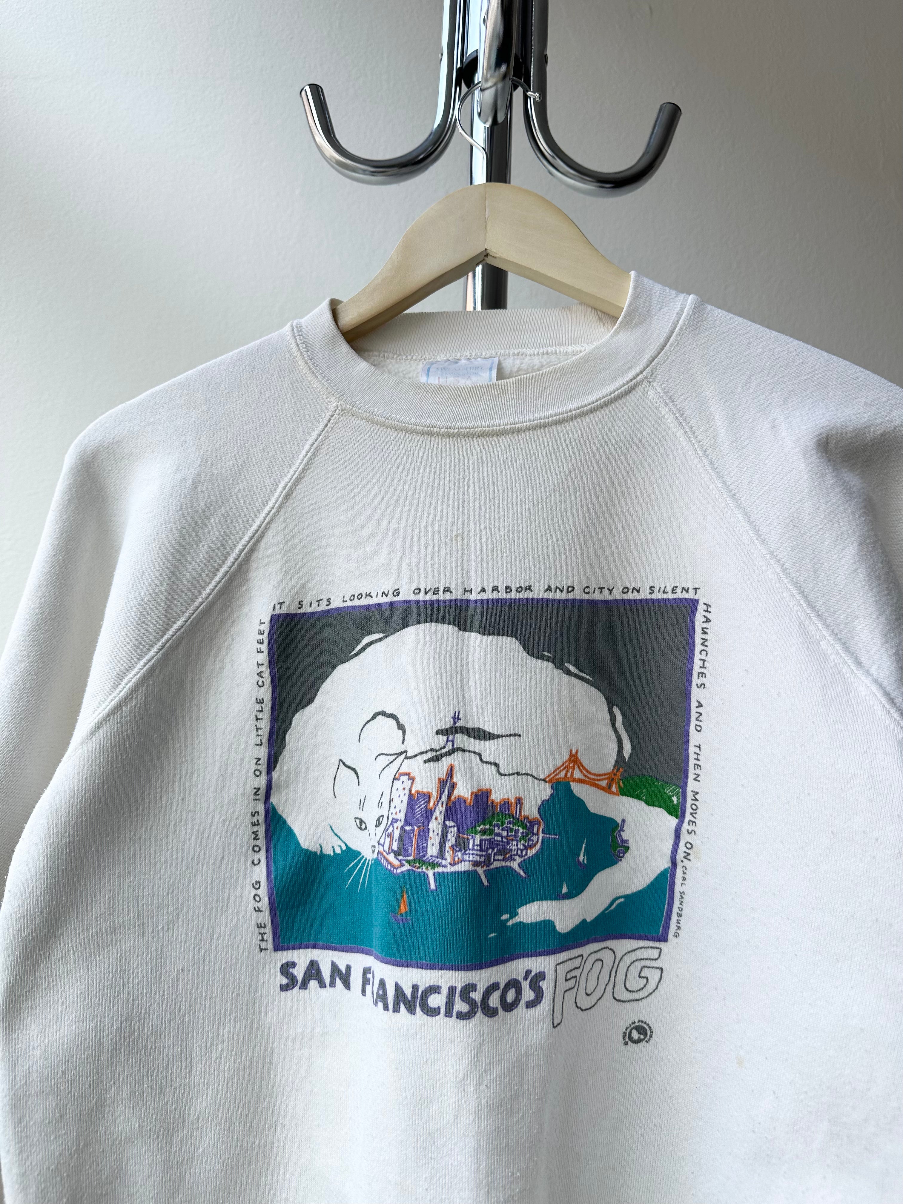 Vintage 1980s “San Francisco’s Fog” Crewneck - size M