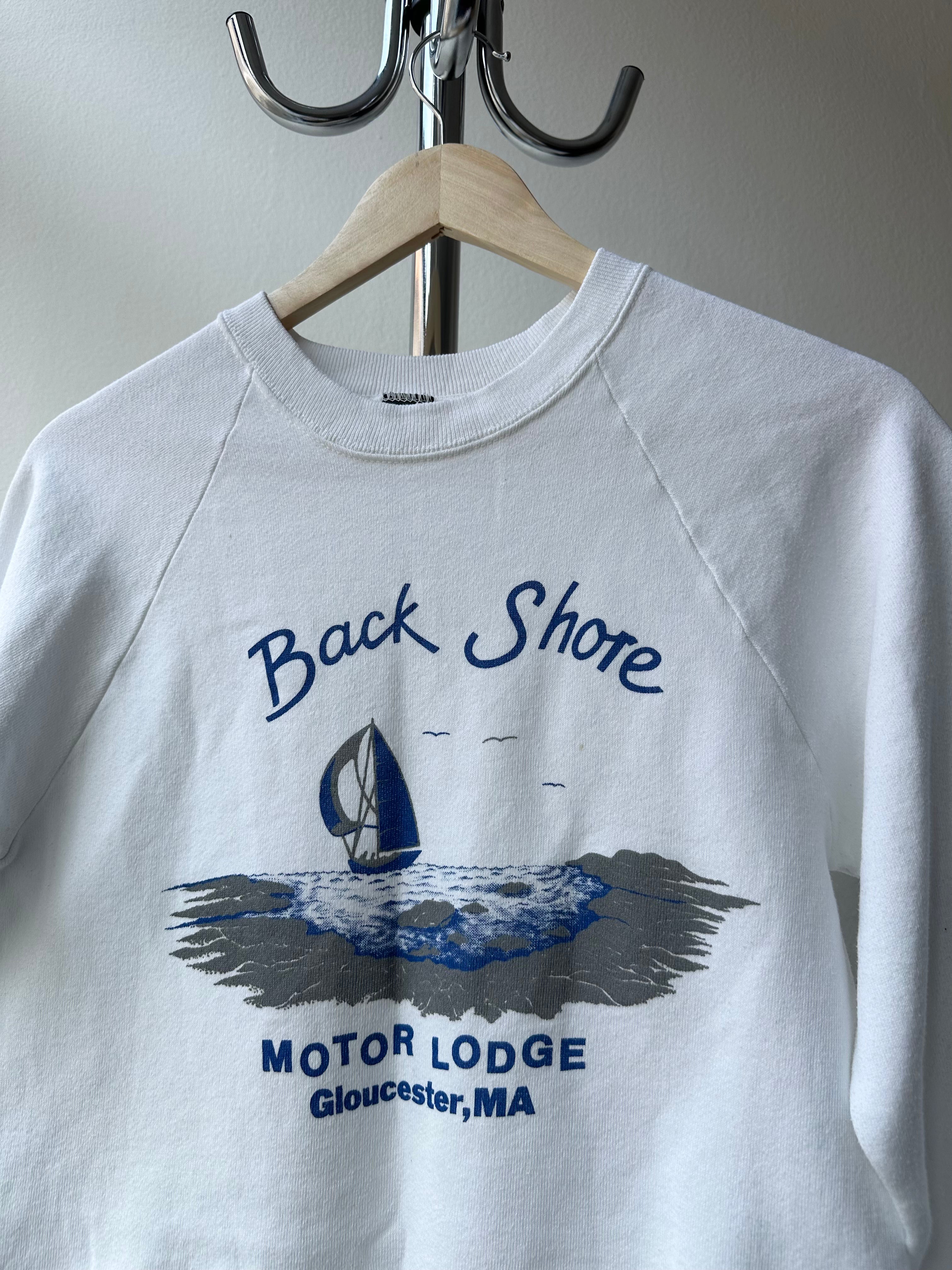 Vintage 1980s “Back Shore” Sailing Crewneck - size M