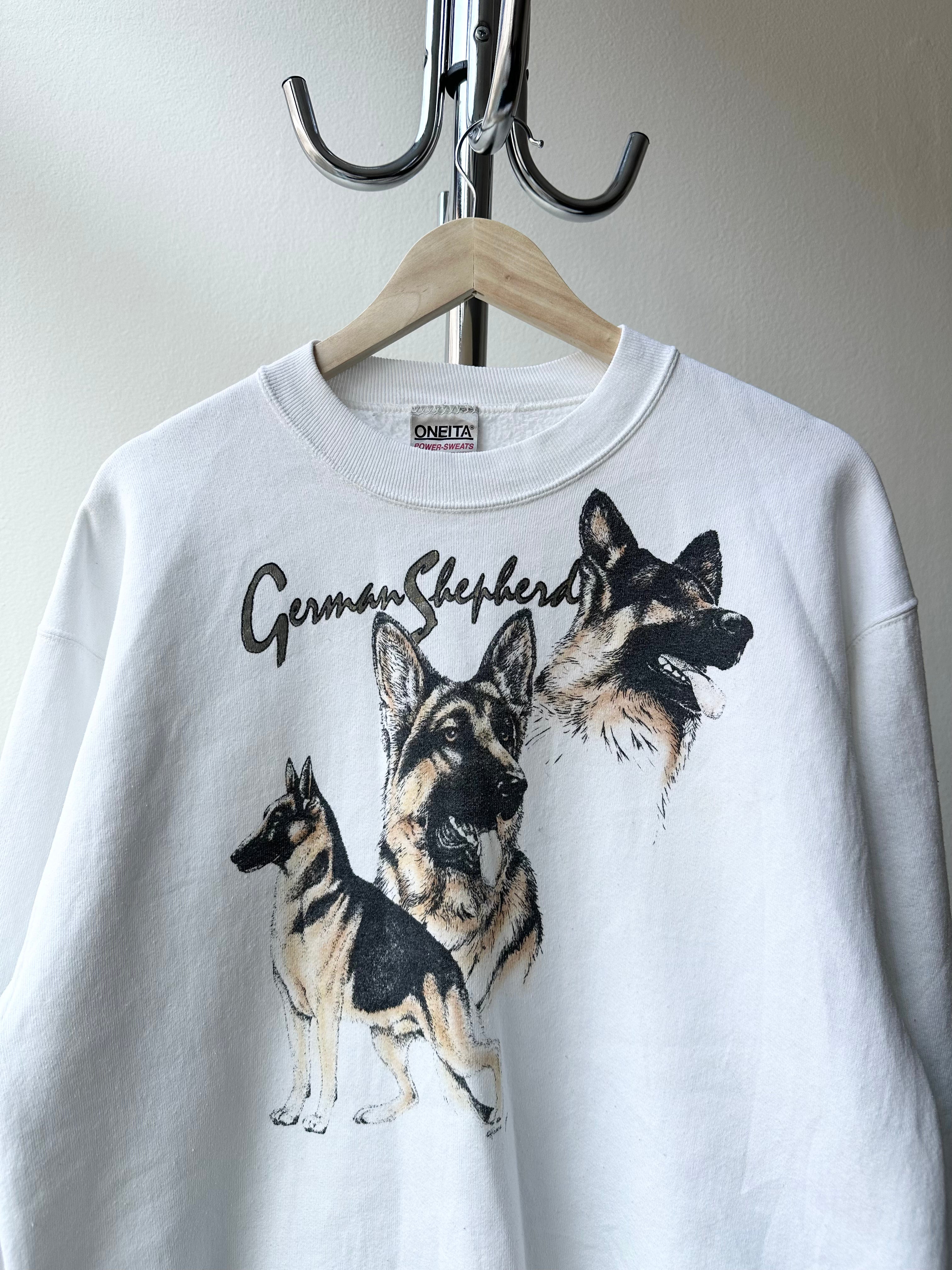 Vintage 1990s “German Shepherd” Crewneck - size L