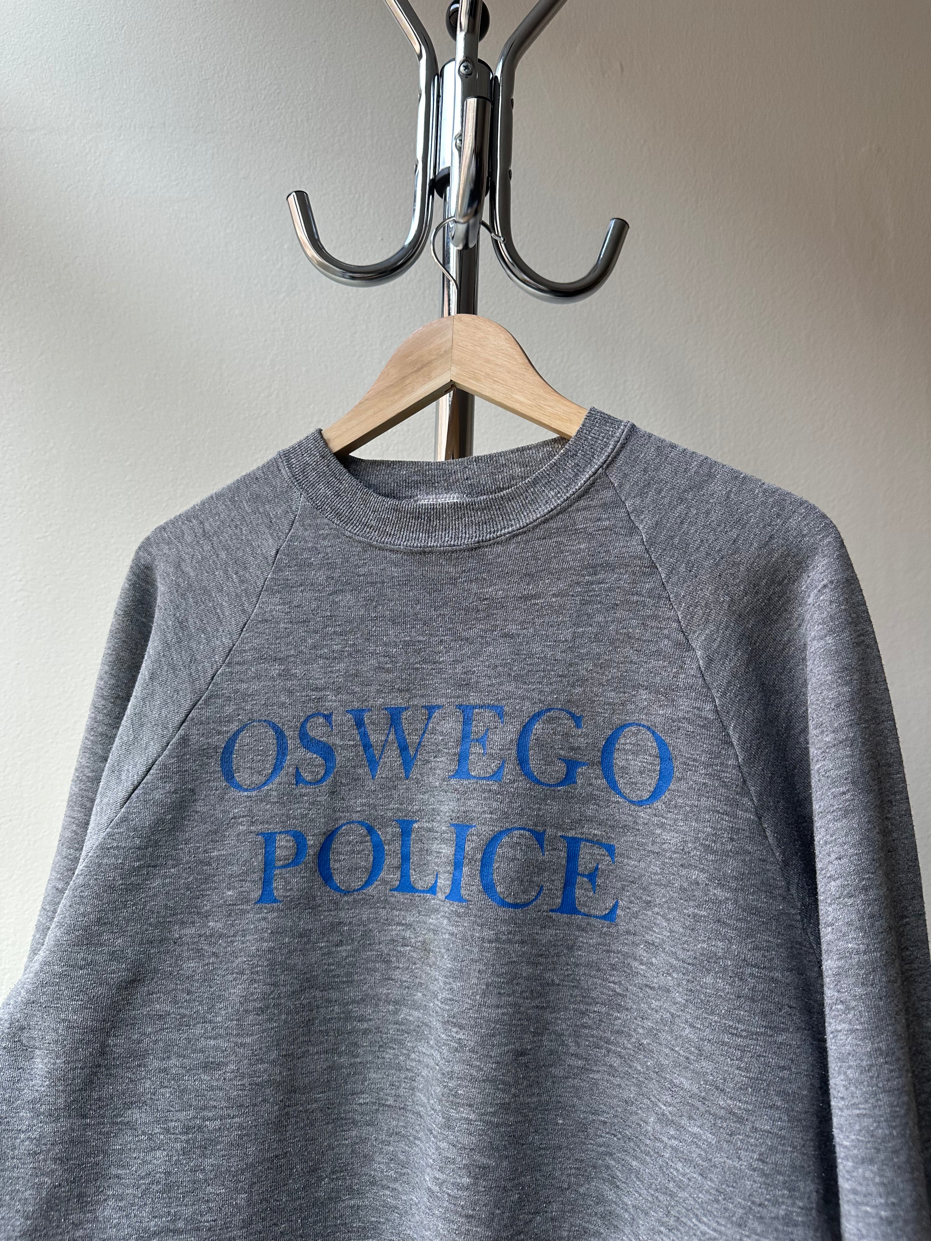 Vintage 1990s “Oswego Police” Crewneck - size XL