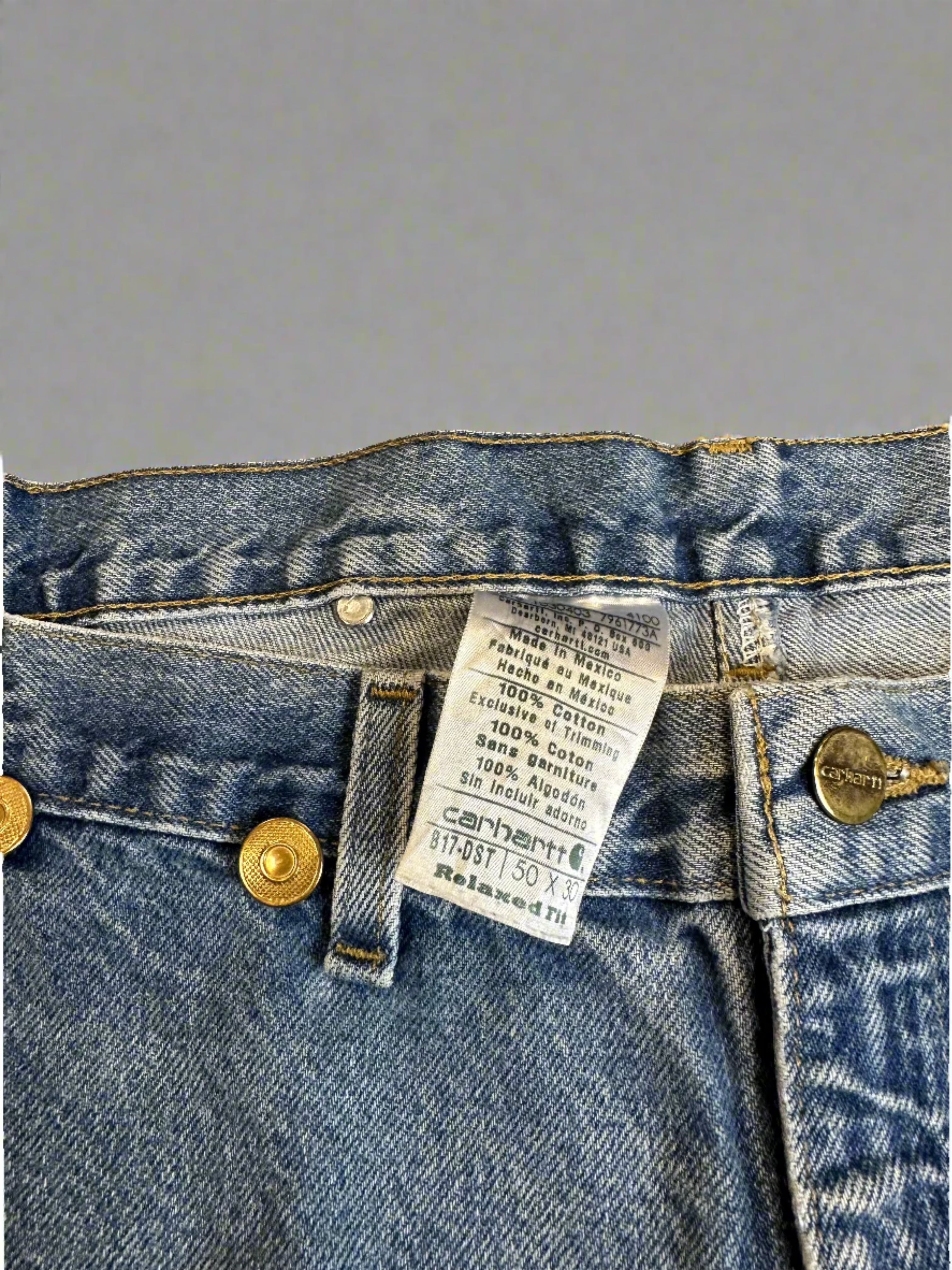 Vintage Carhartt Denim Pants - 50x30 size