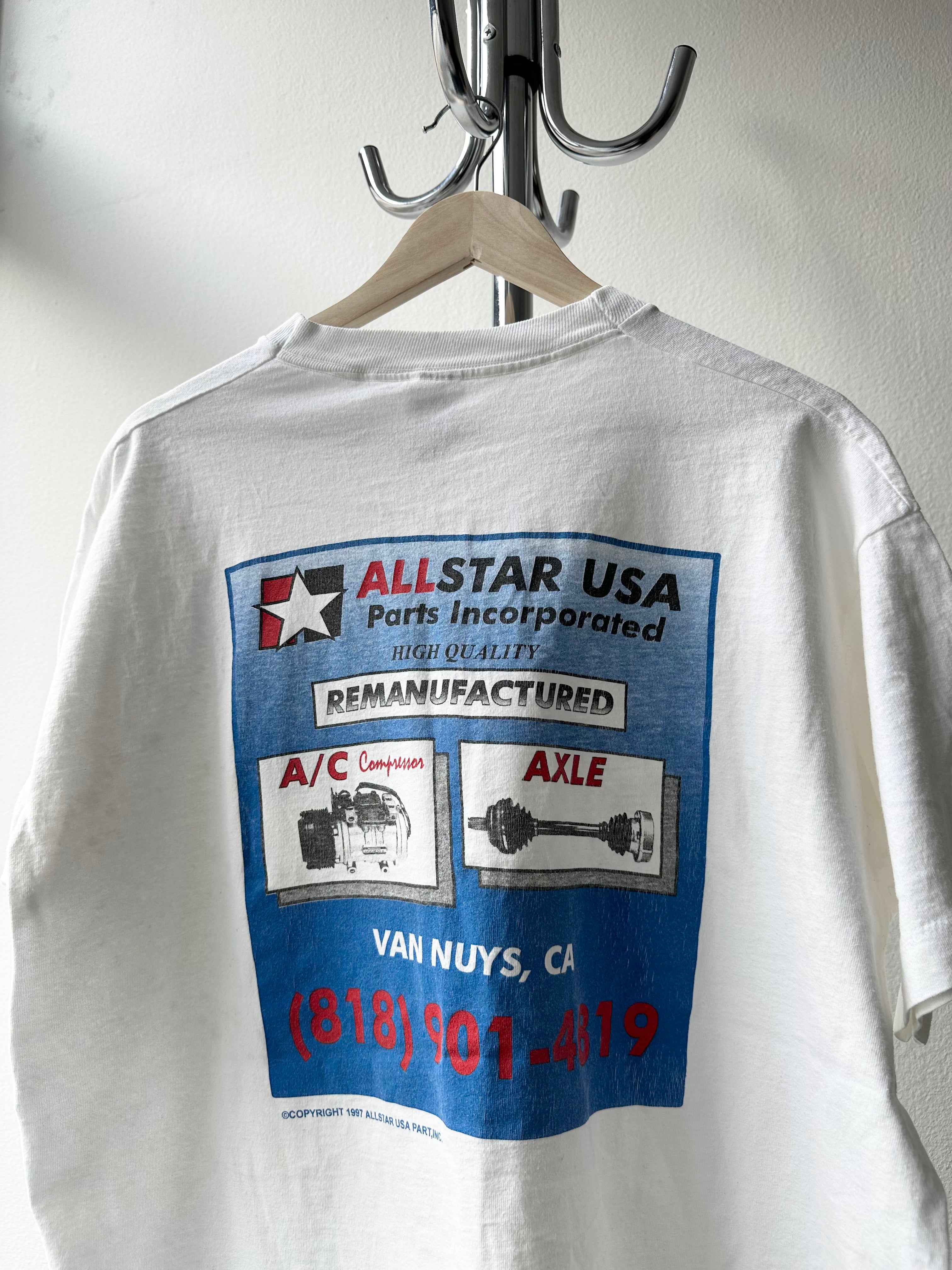 Vintage 1990s “All Star USA Parts” T-shirt - size XL