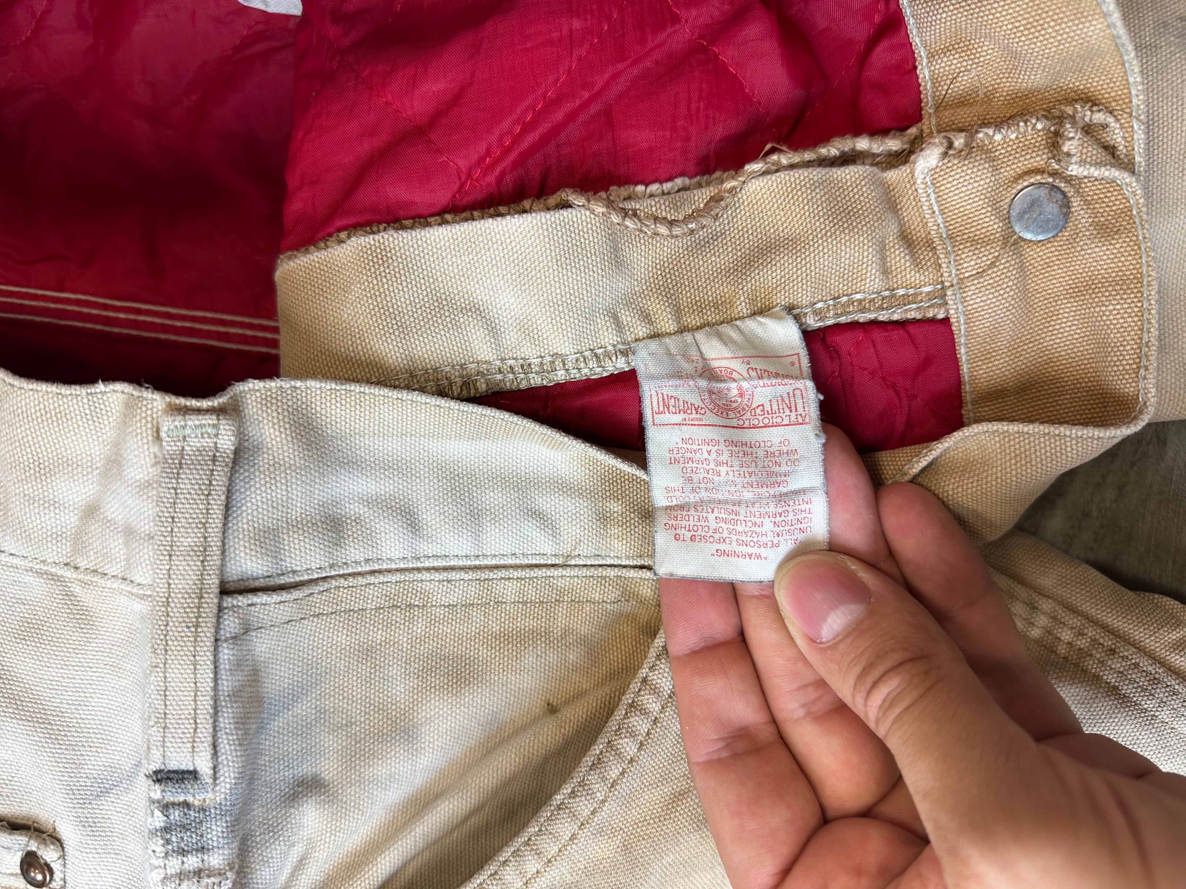 Vintage Carhartt Distressed 90s Pants - size 38x30