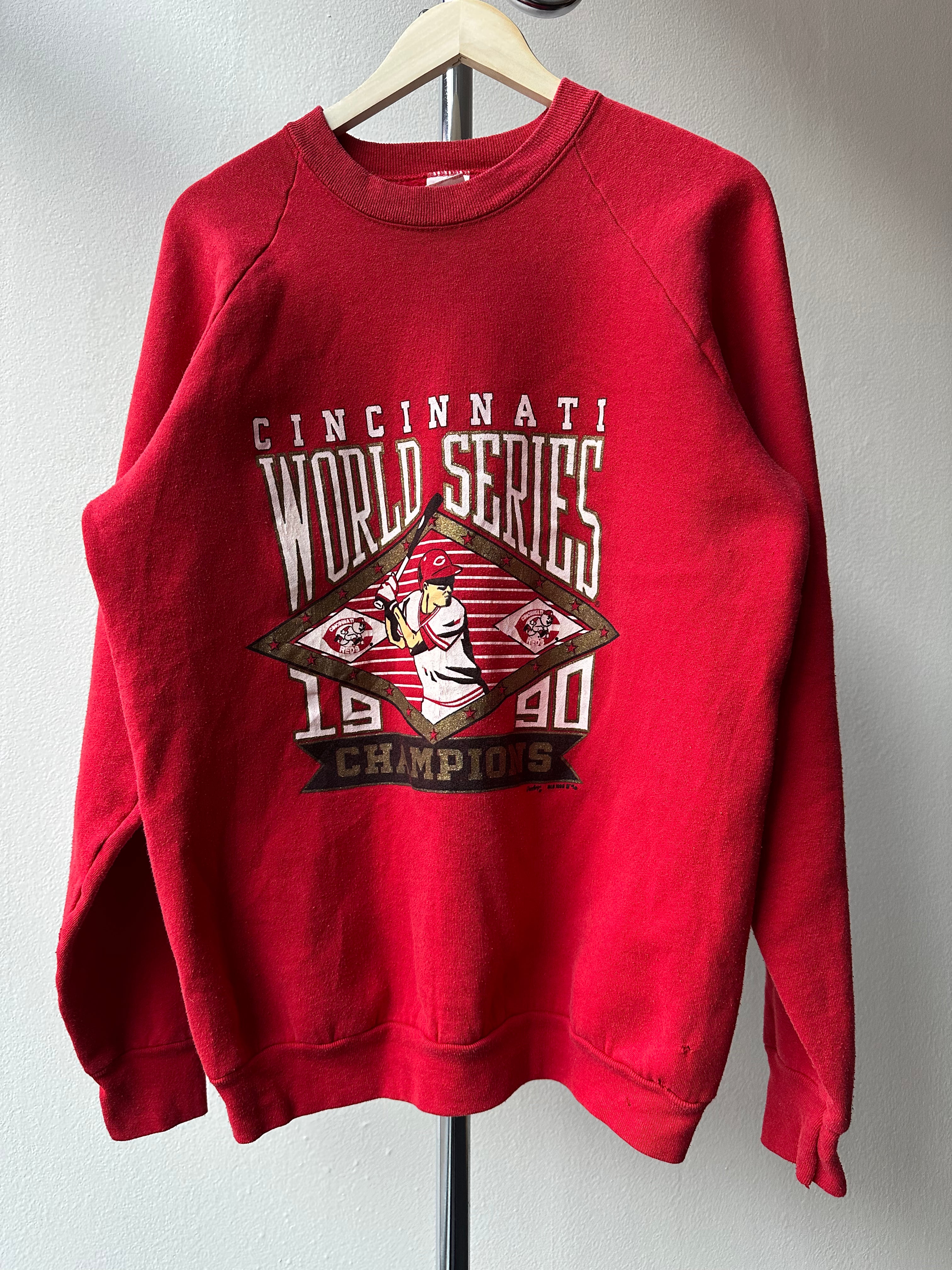 Vintage 1990 Cincinnati Reds Crewneck - size XL