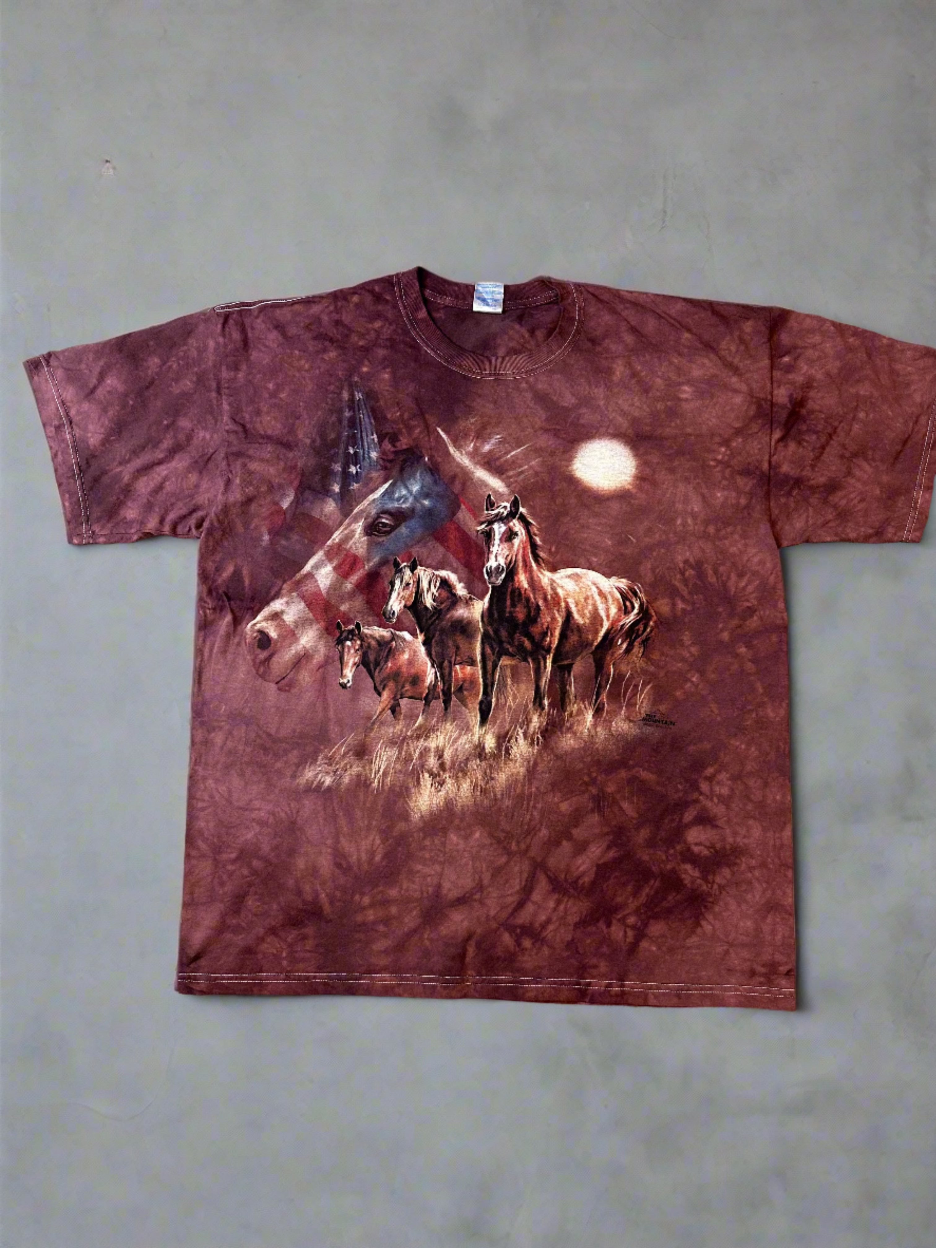 Vintage Horses T-shirt - size XL