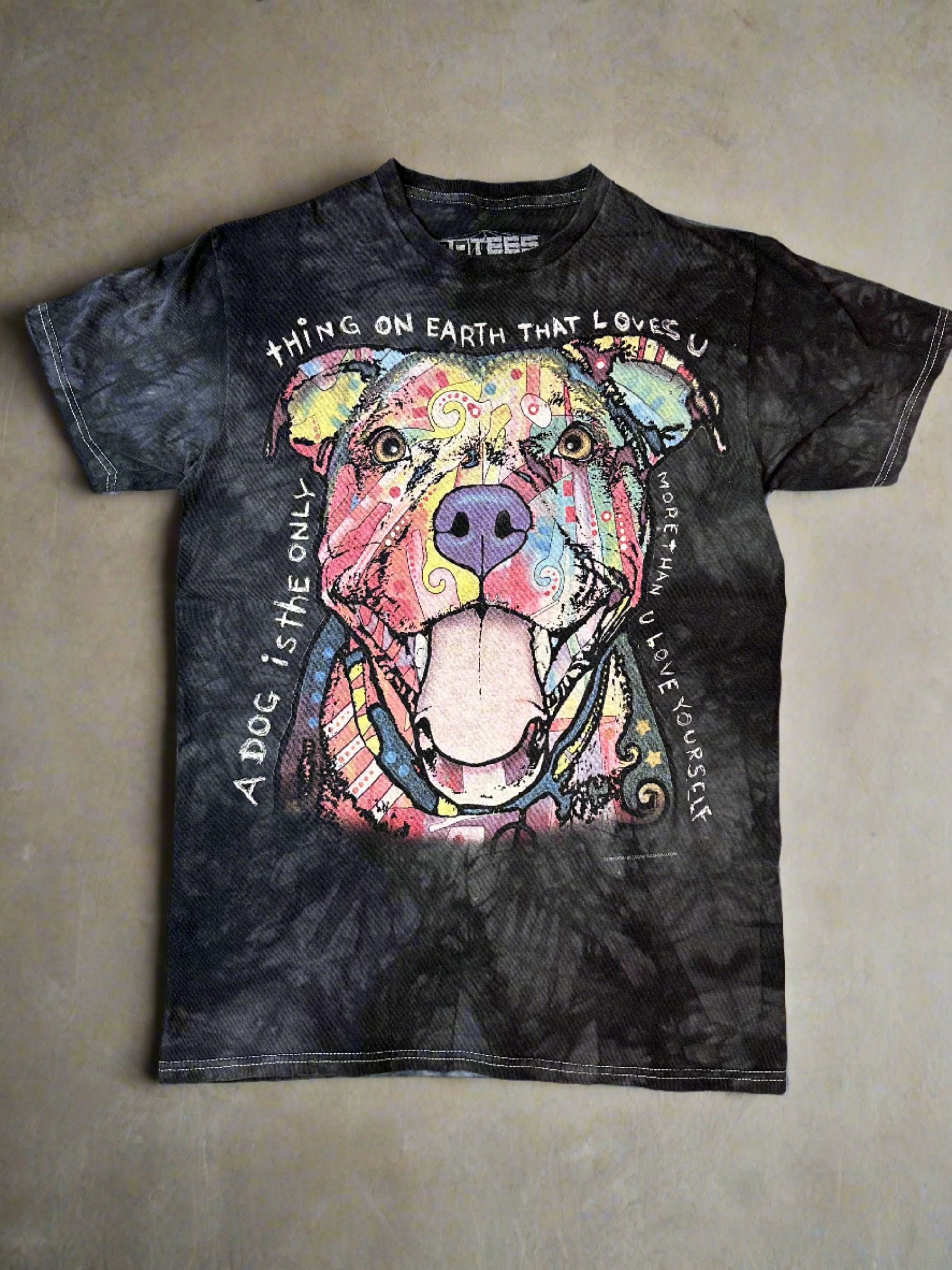 Vintage Dog T-shirt - size S
