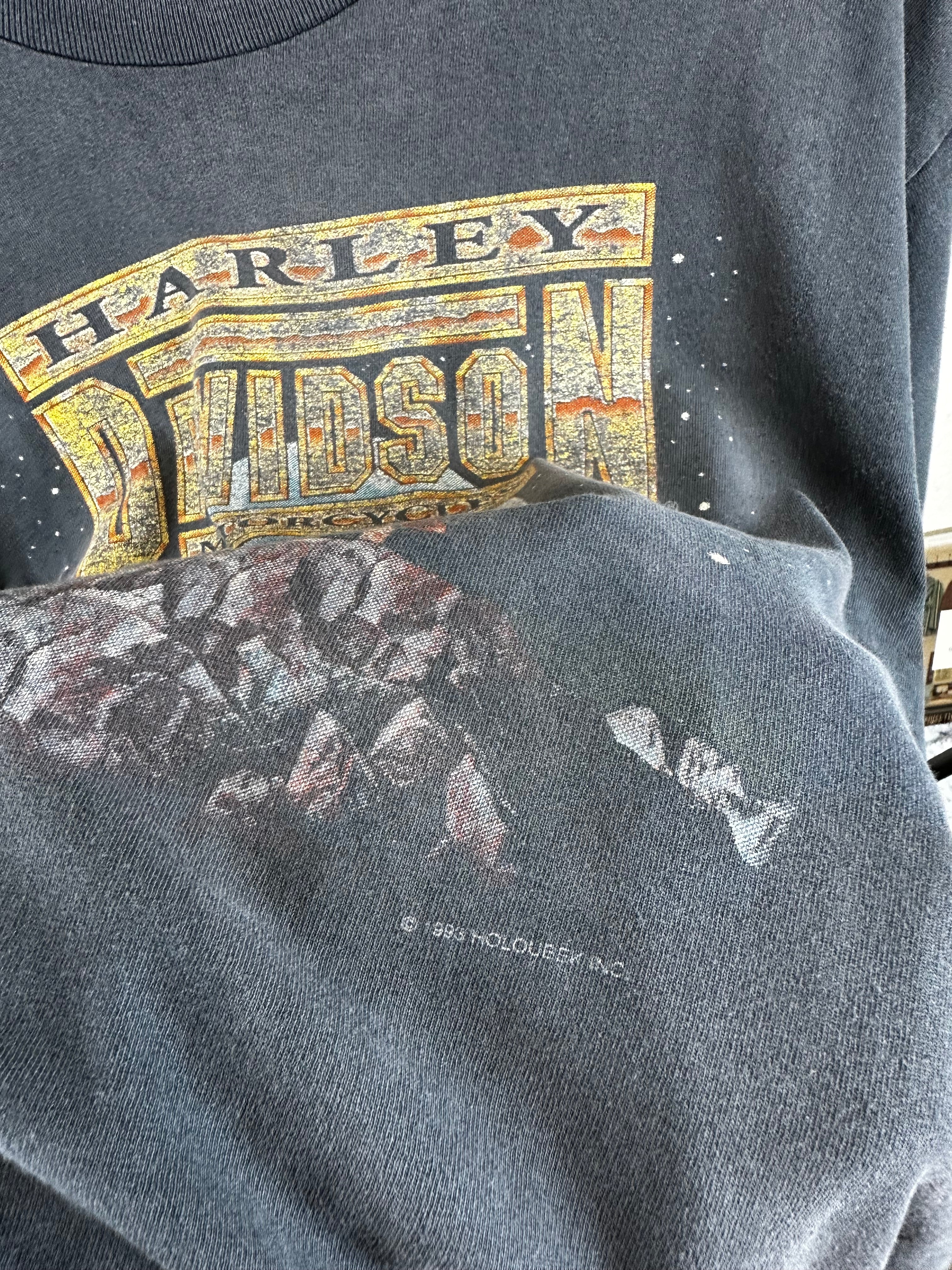 Vintage Harley Davidson 90s t-shirt - size L
