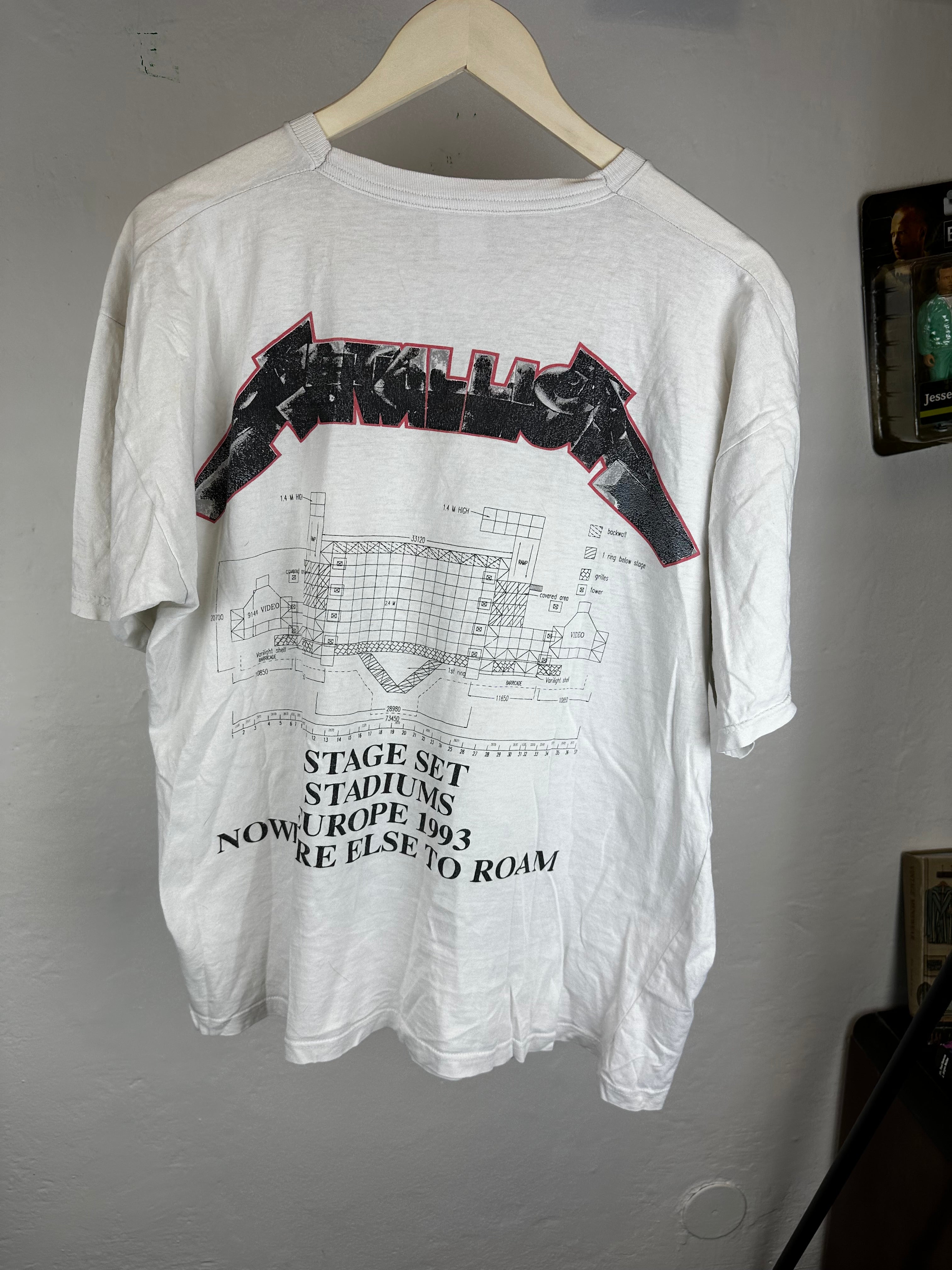 Vintage Metallica 1993 t-shirt - size L