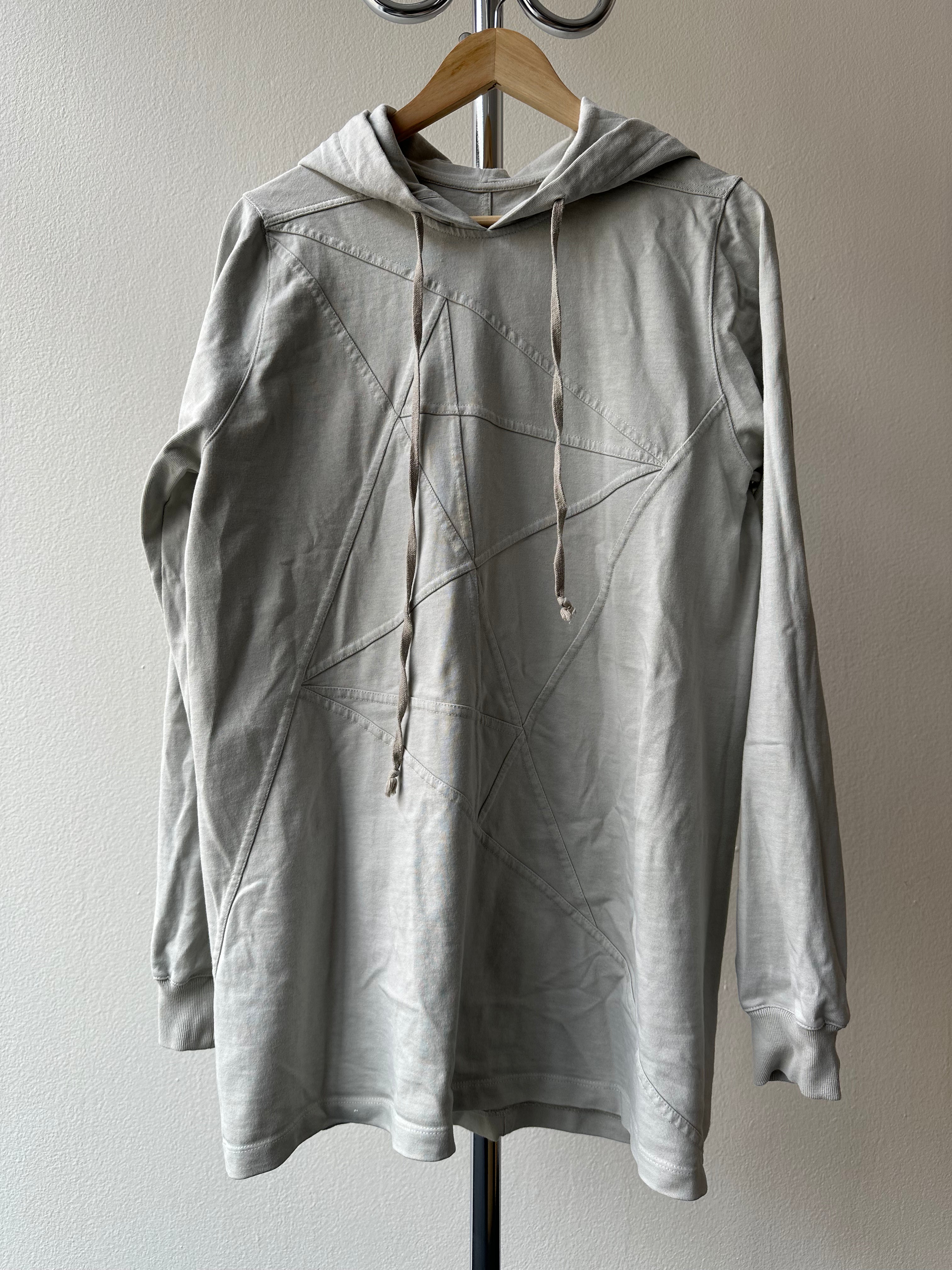 Rick Owens SS19 Babel Embroidery Hoodie - size M/L
