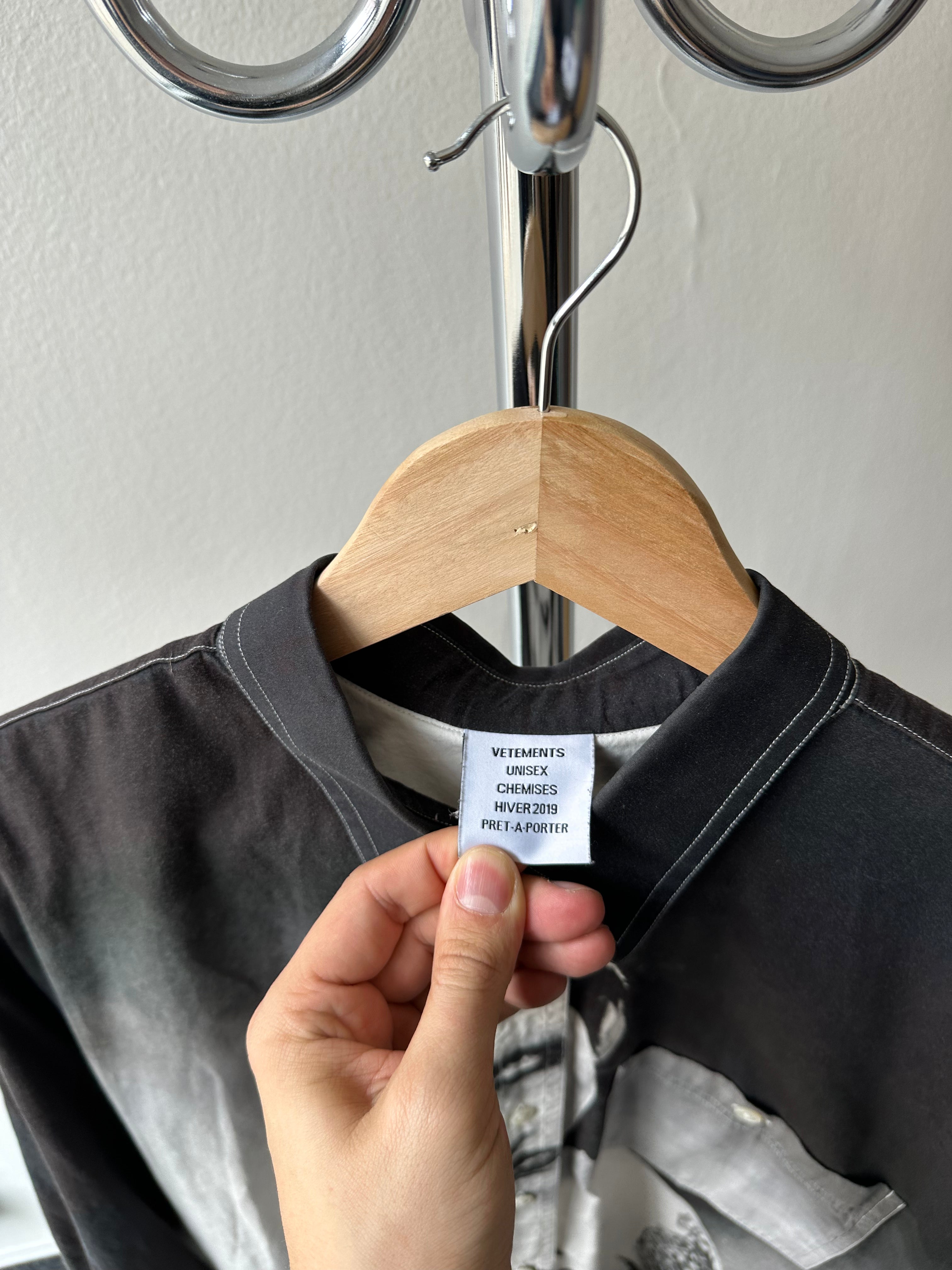 Vetements FW18 Marilyn Manson Shirt - size S