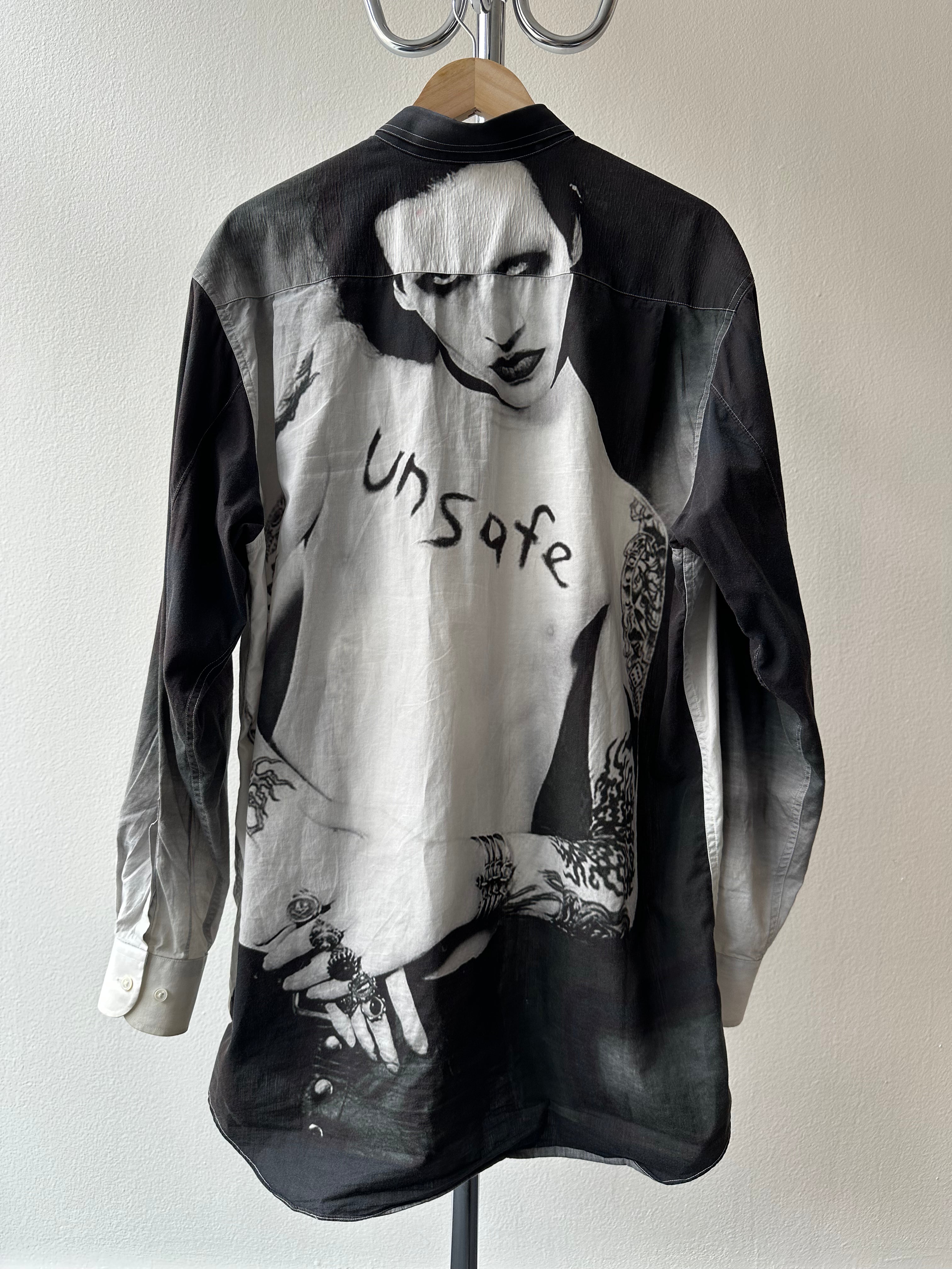 Vetements FW18 Marilyn Manson Shirt - size S