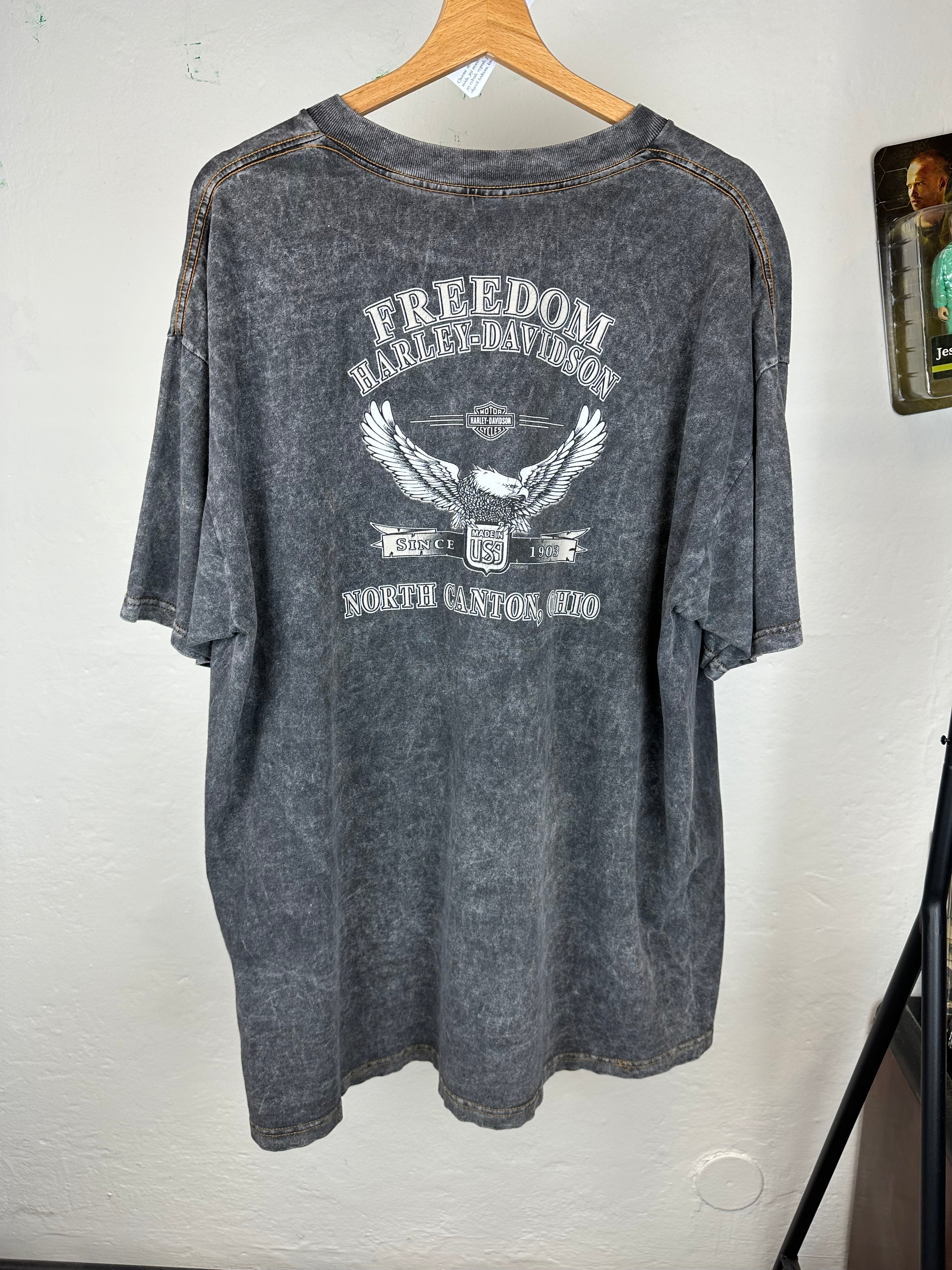 Vintage Harley Davidson Freedom t-shirt - size XL