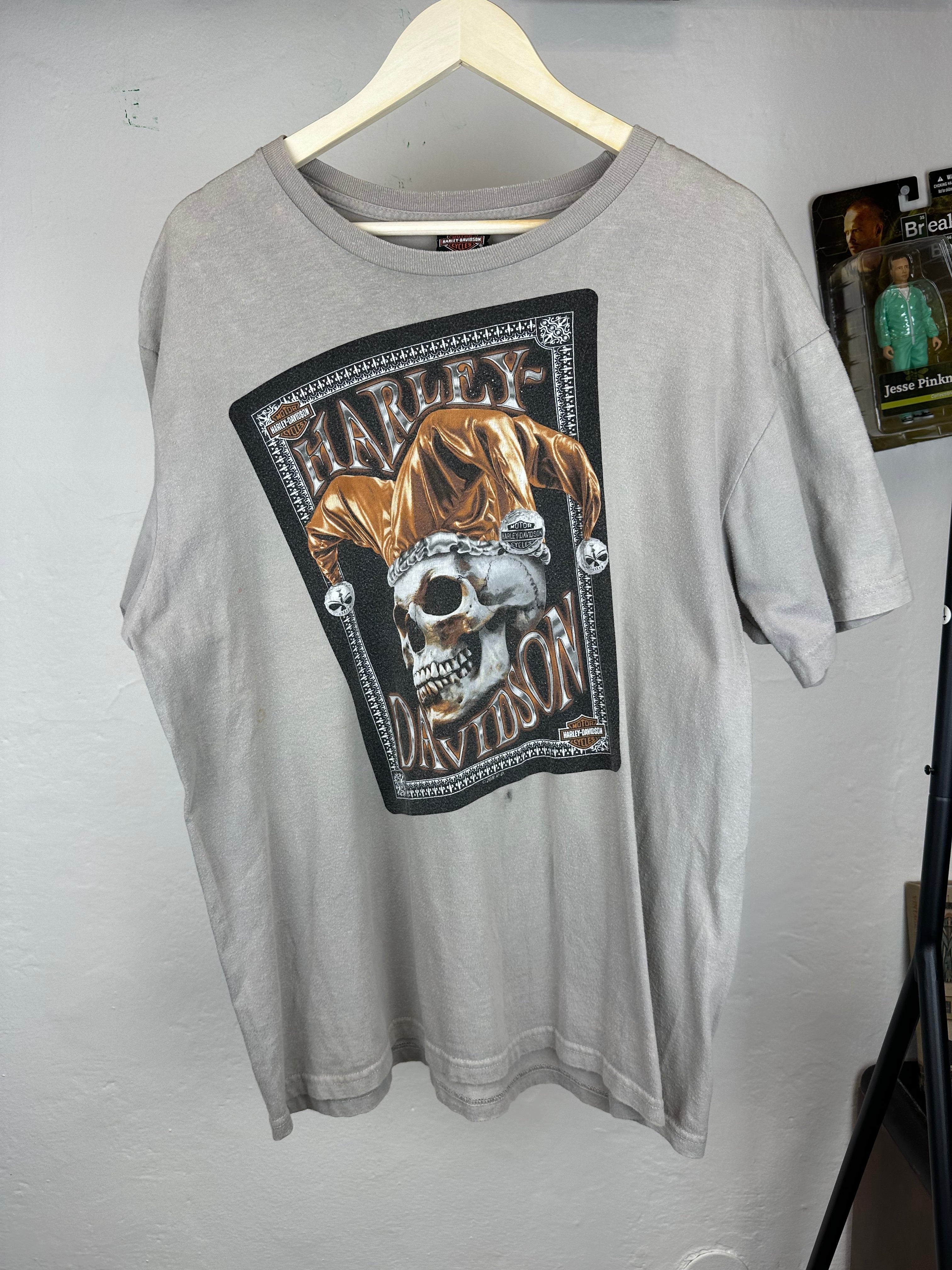 Vintage Harley Davidson Joker t-shirt - size XL