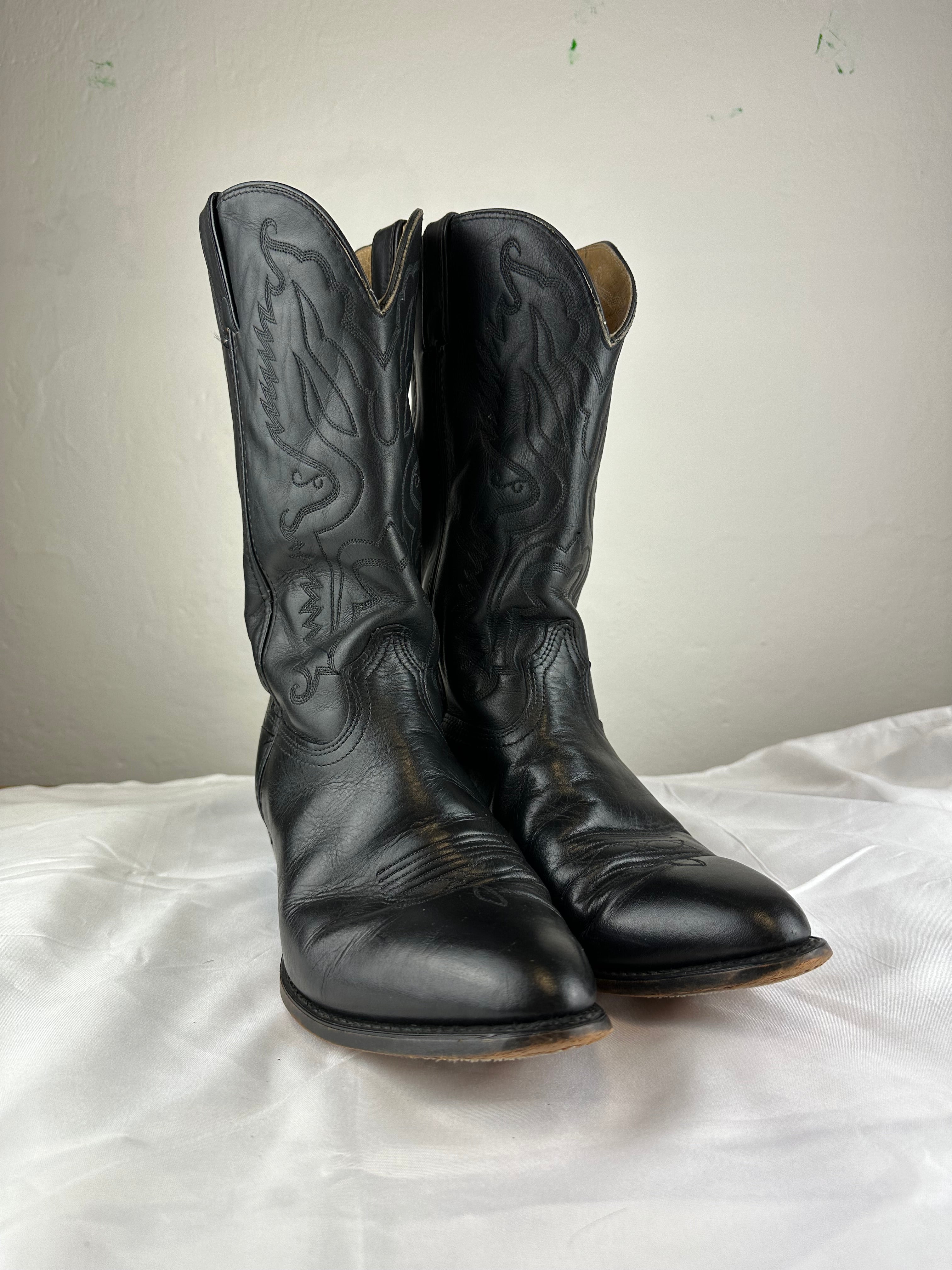 Vintage Cowboy 90s Boots - size 44