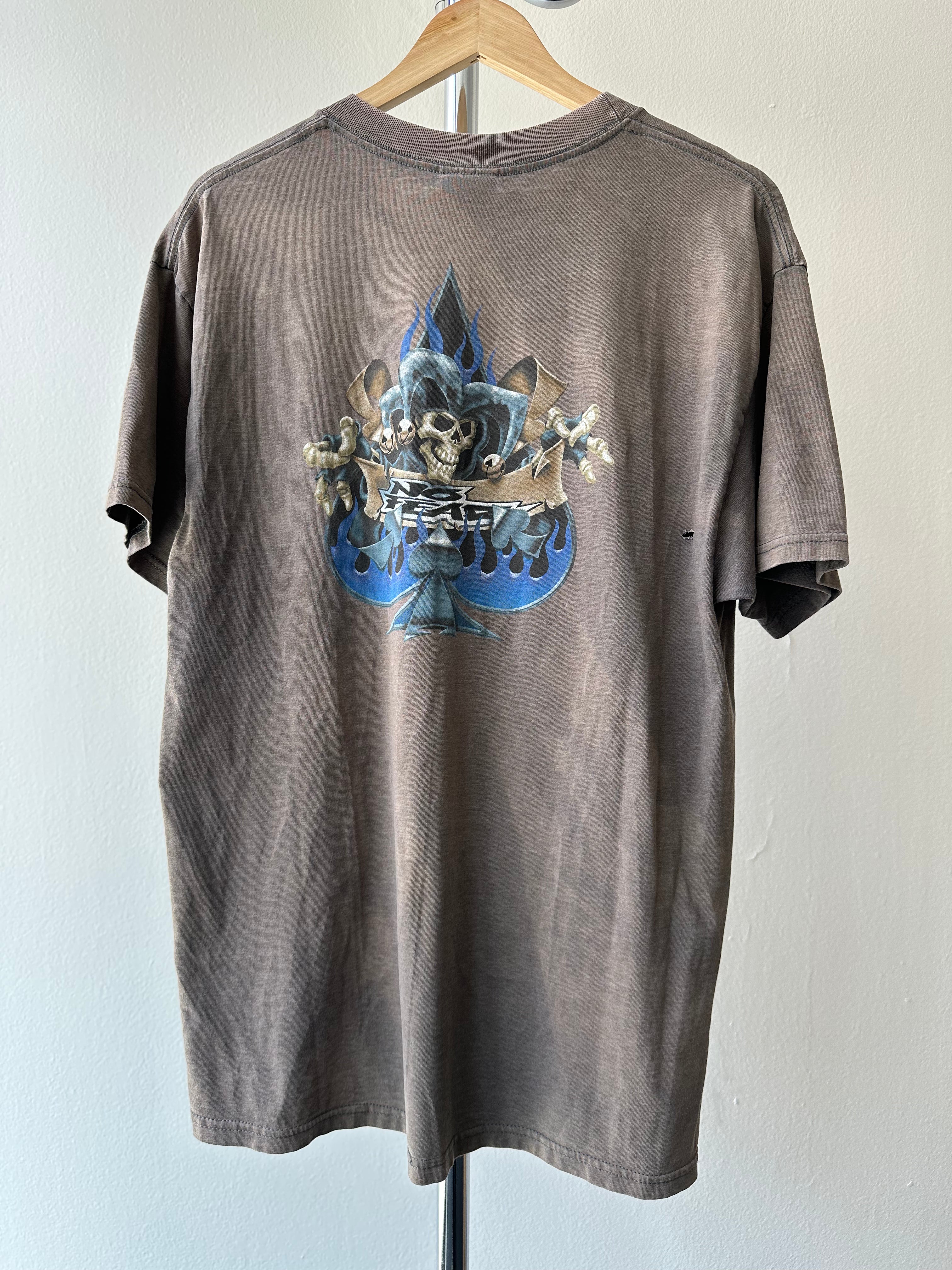 Vintage No Fear “Grim Reaper” skate t-shirt - size L