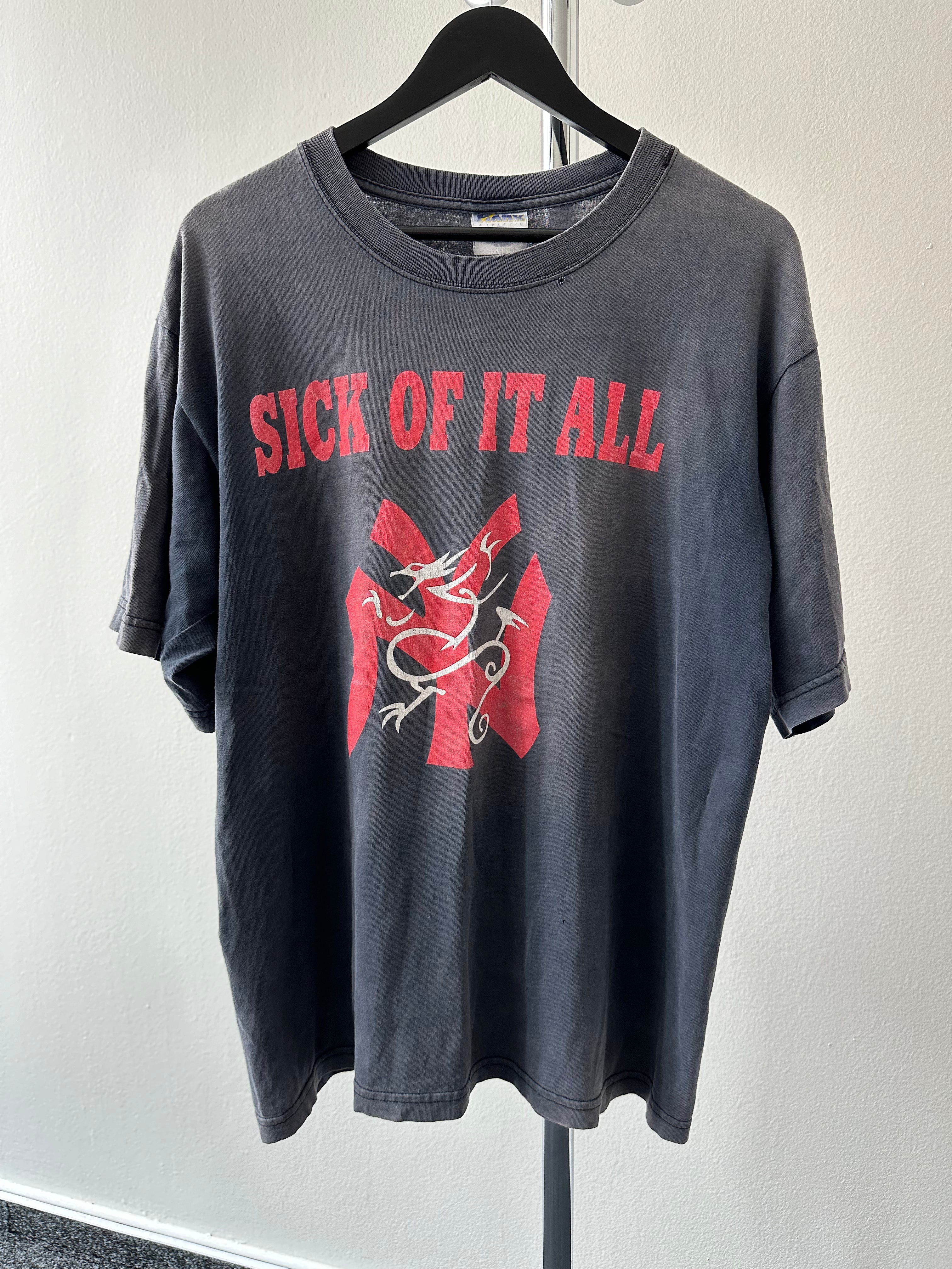 Sick of it all “The Pain Strikes” 1993 t-shirt - size L